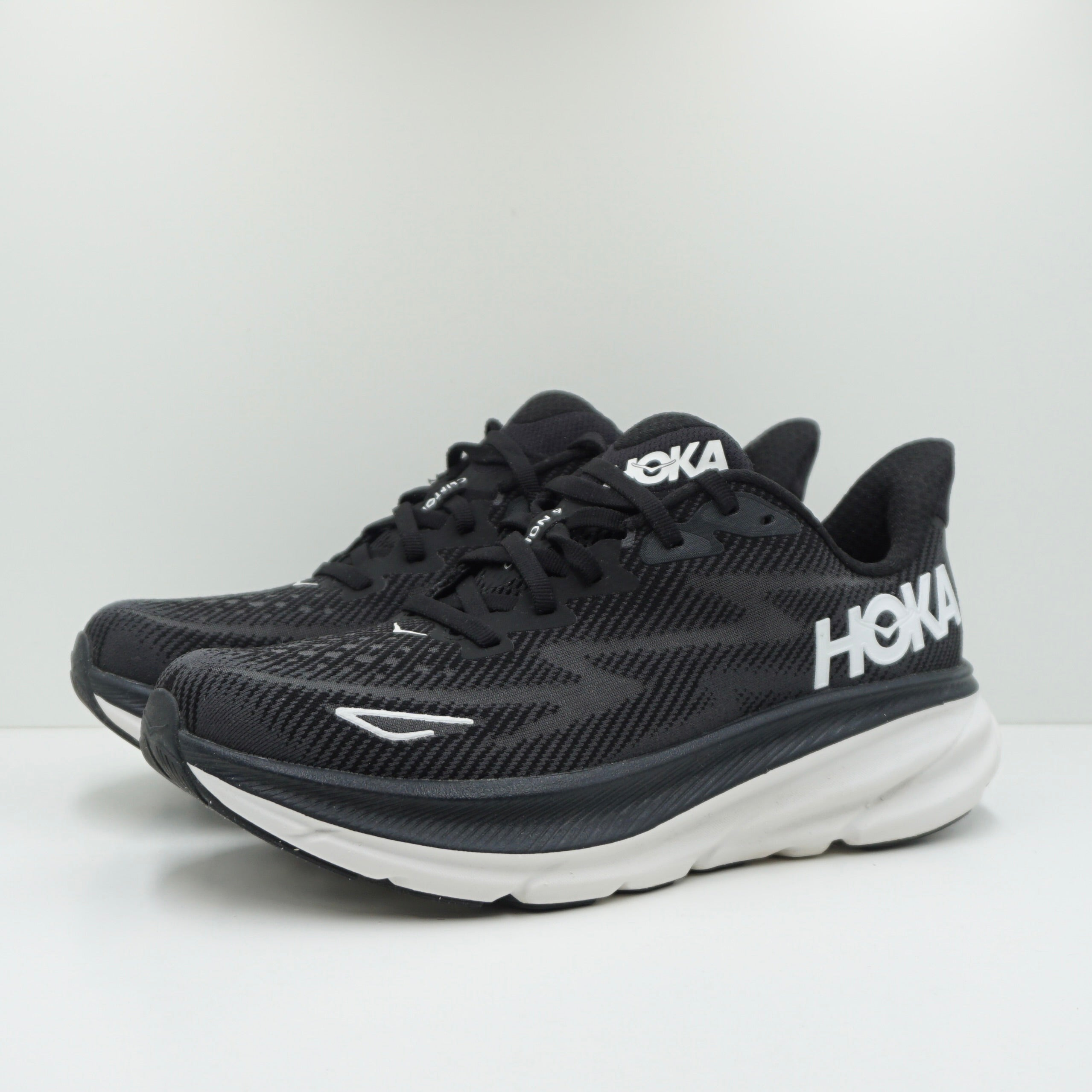Hoka Clifton 9 Black/White (W)