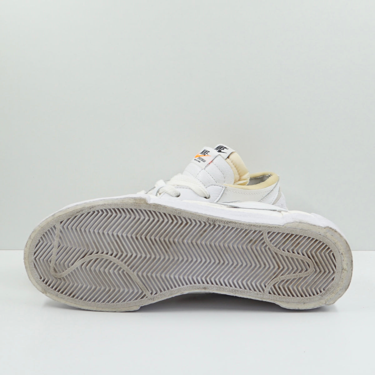 Nike Blazer Low Sacai White Patent Leather