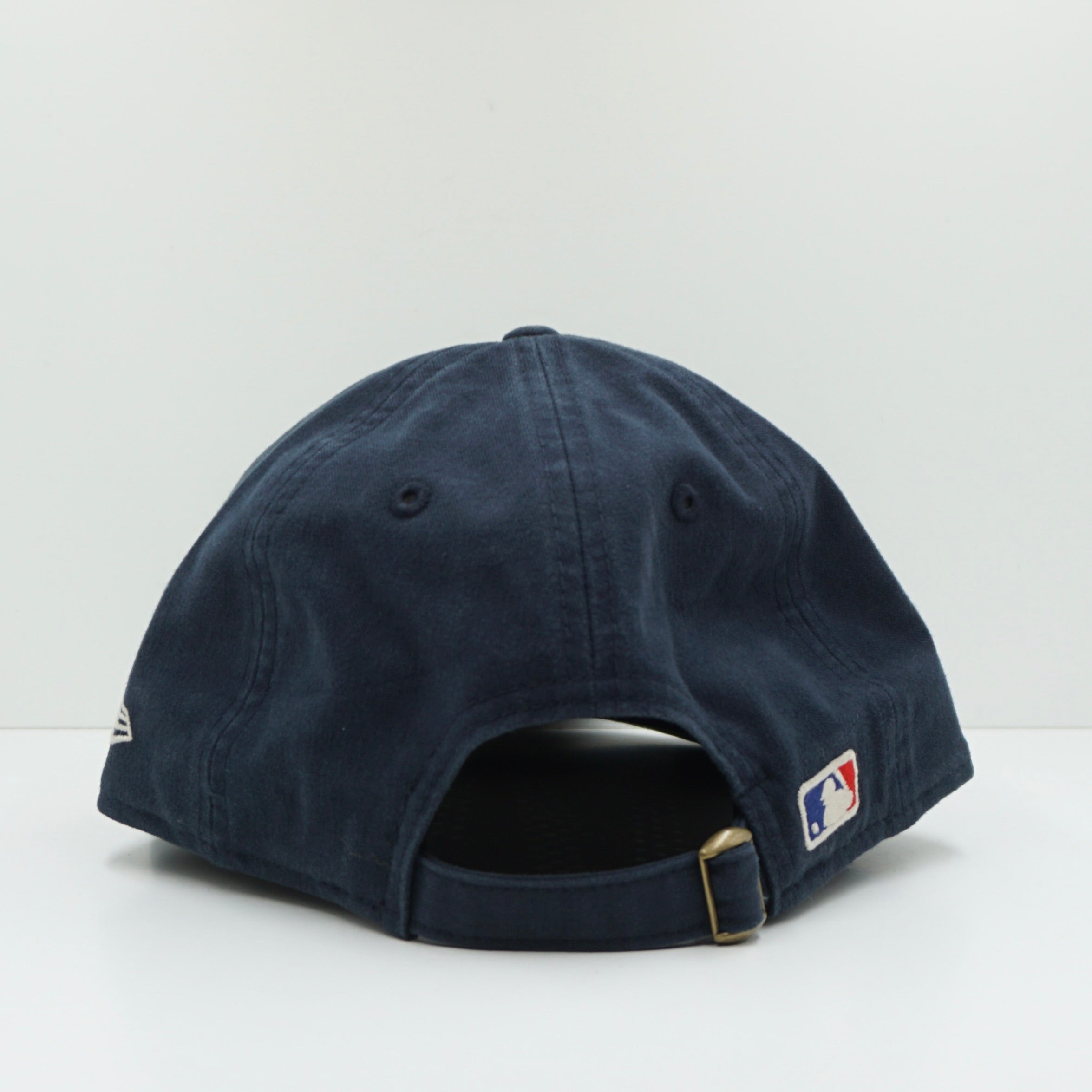 New Era Retro Crown Canvas Felt Logo New York Yankees Navy Adjustable Cap