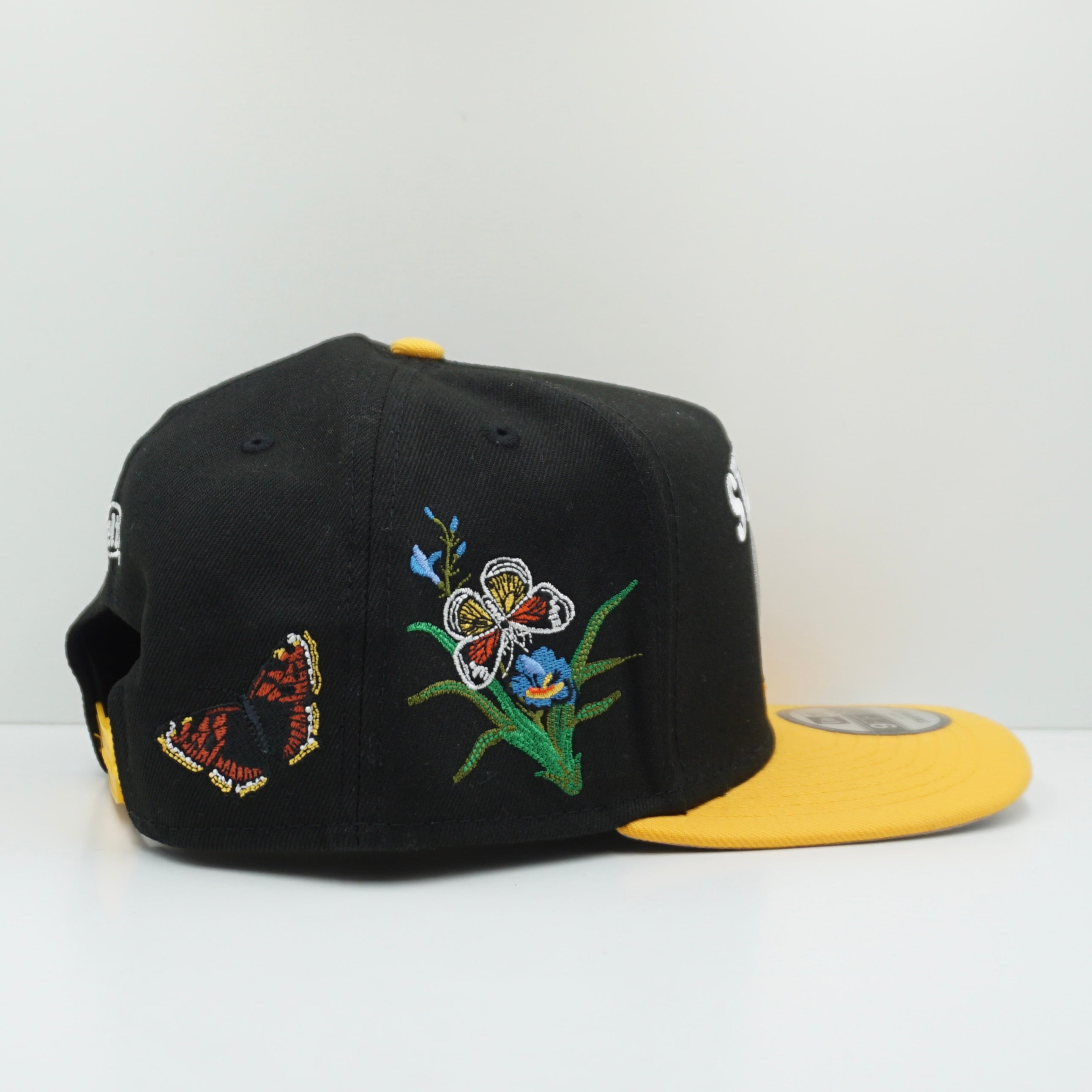 New Era A-Frame X FELT Pittsburgh Steelers Black Snapback Cap