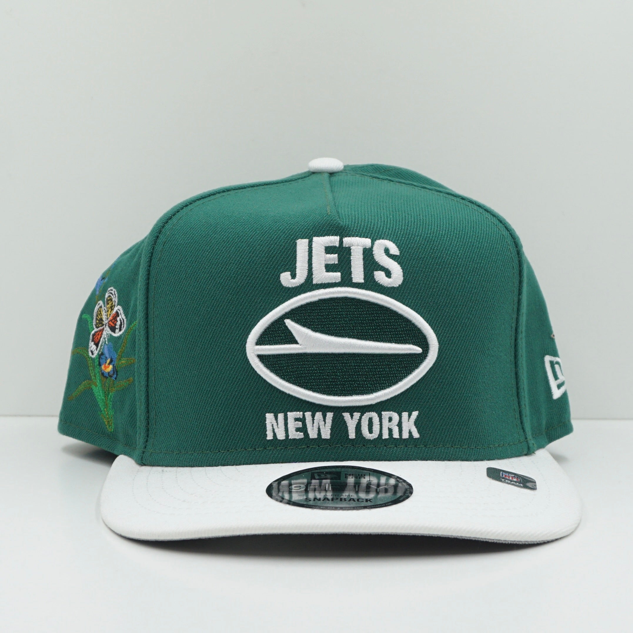 New Era A-Frame X FELT New York Jets Green Snapback Cap