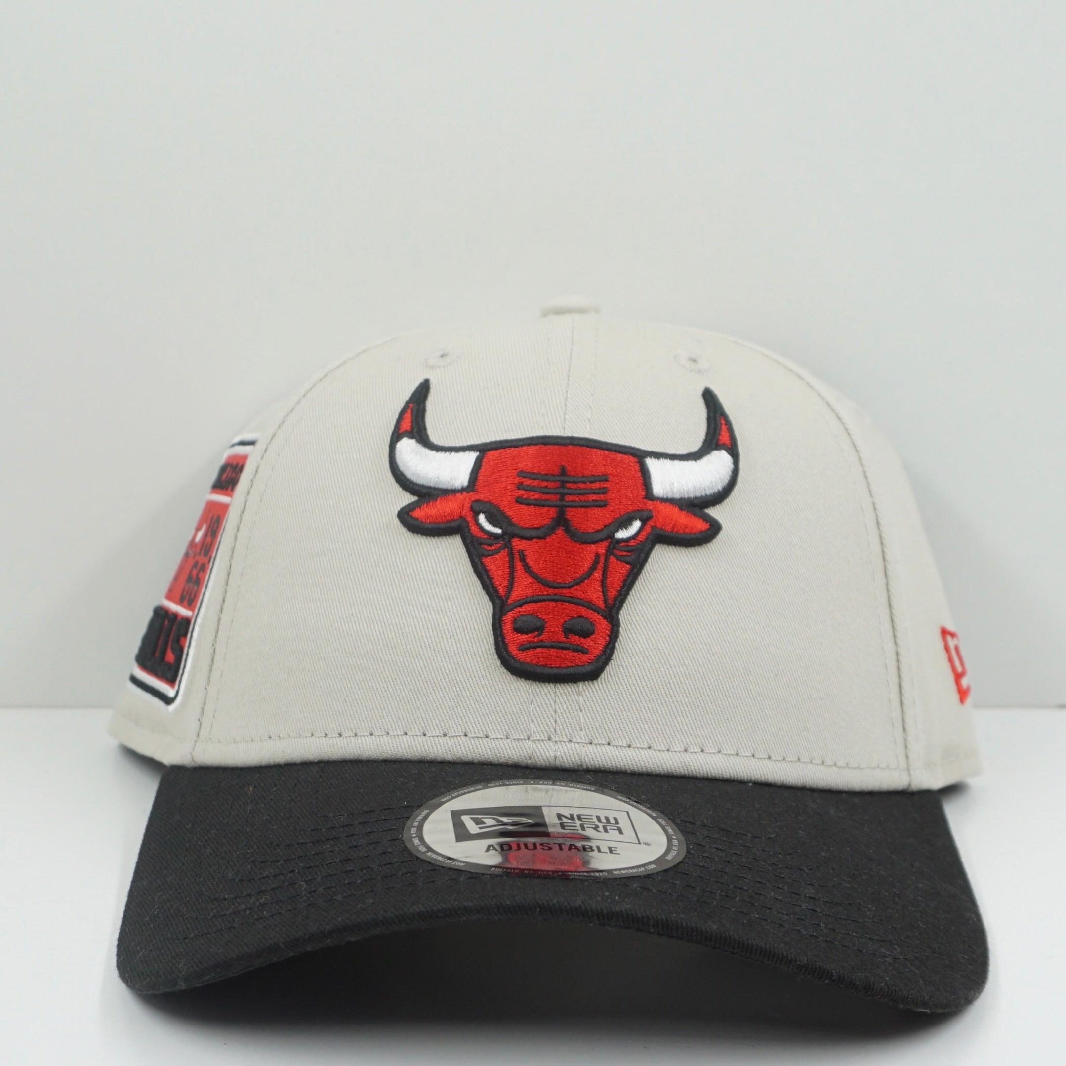 New Era Chicago Bulls Patch Adjustable Cap