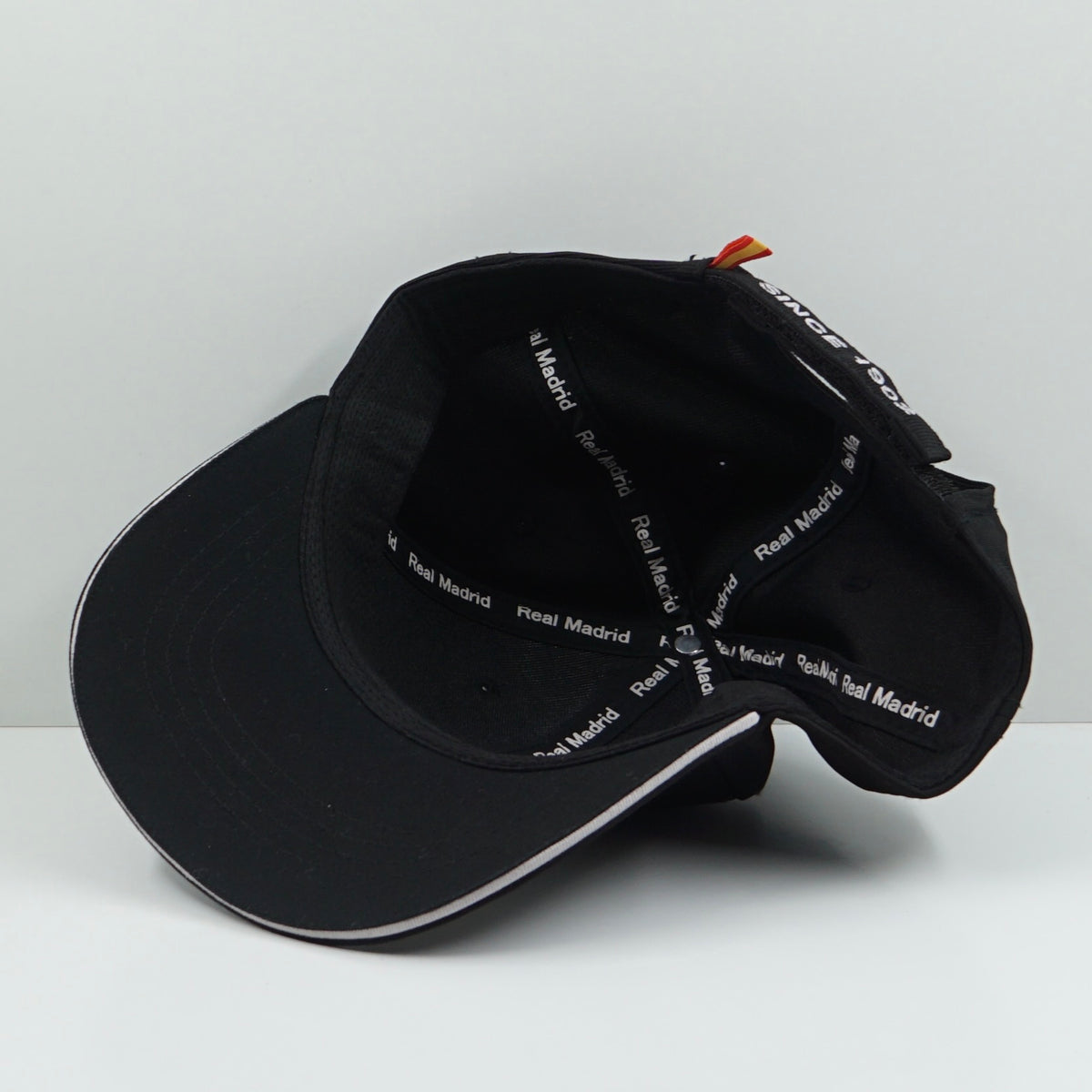 Real Madrid Black Adjustable Cap