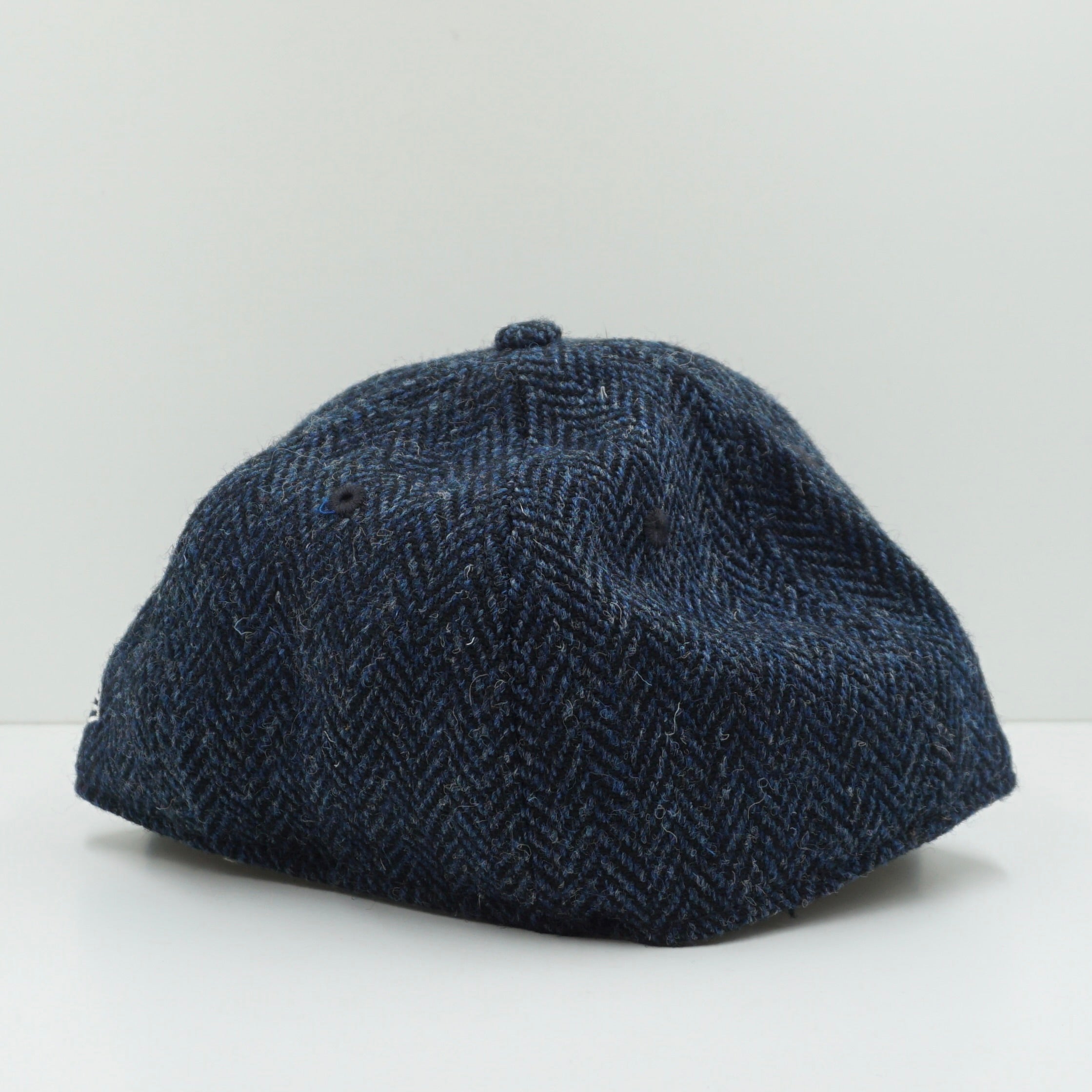 New Era Retro Crown Tweed Navy Fitted Cap