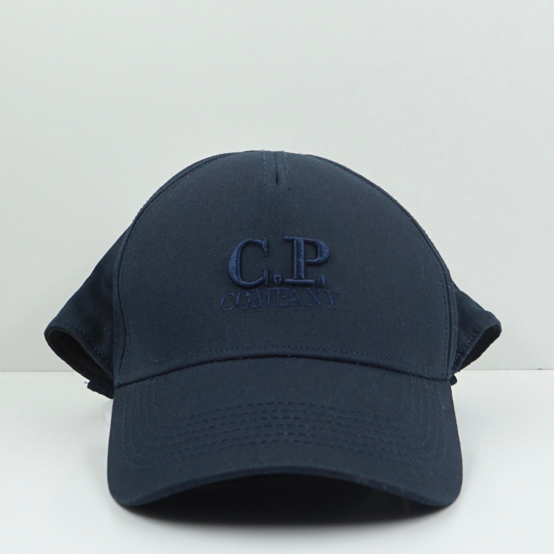 C.P Company SS21 Goggle Navy Fitted Cap