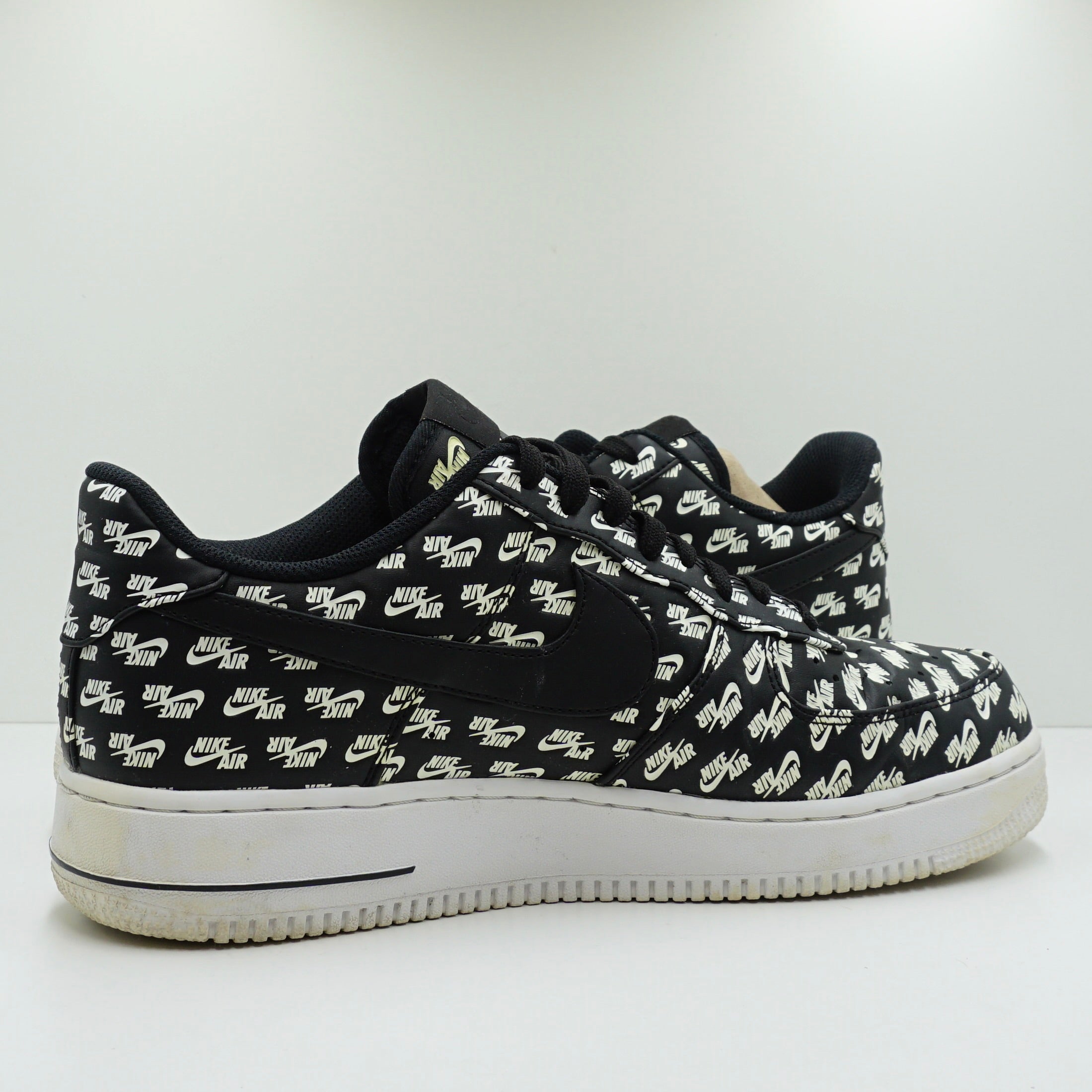 Nike Air Force 1 Low All Over Logo Black