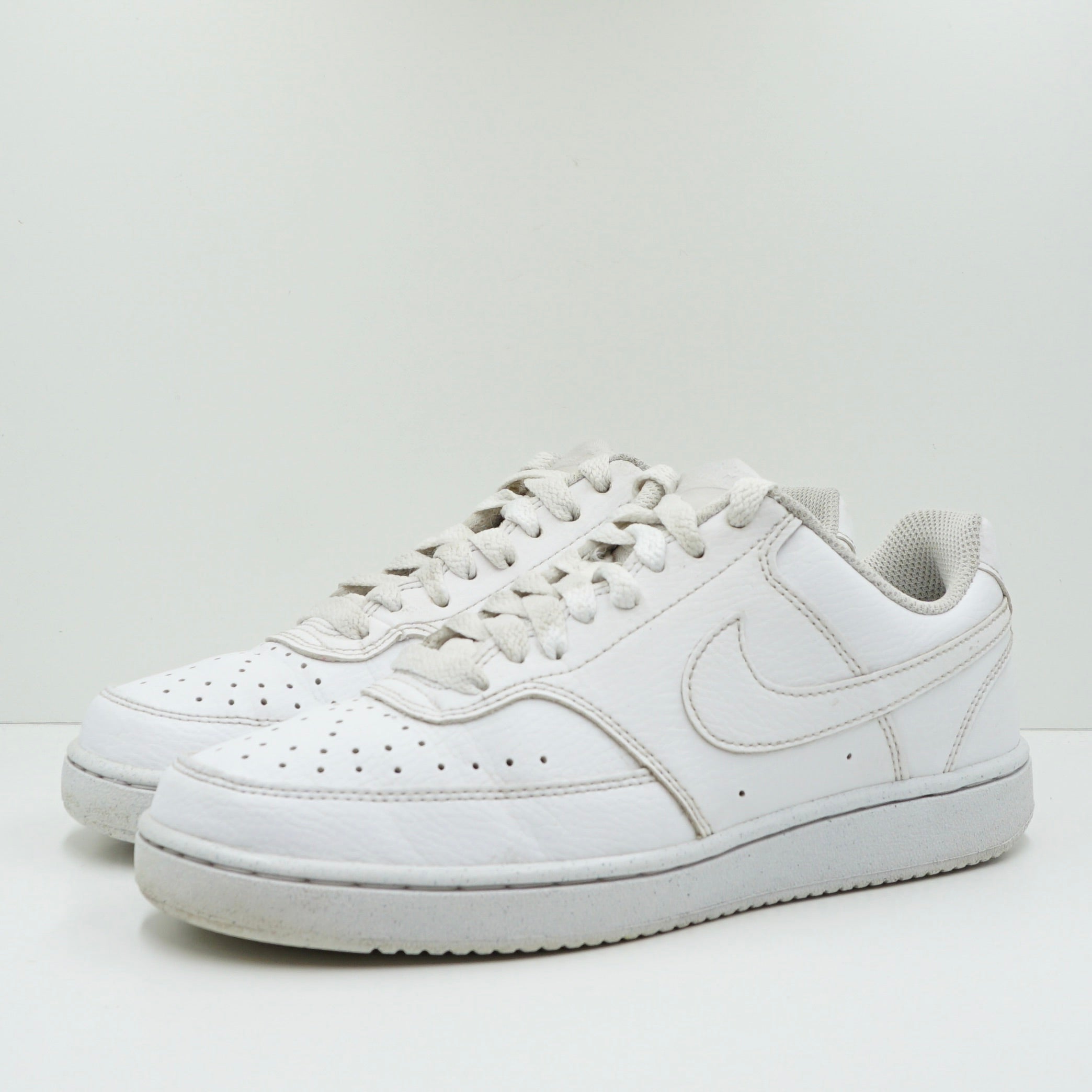 Nike Court Vision Low Next Nature Triple White (W)