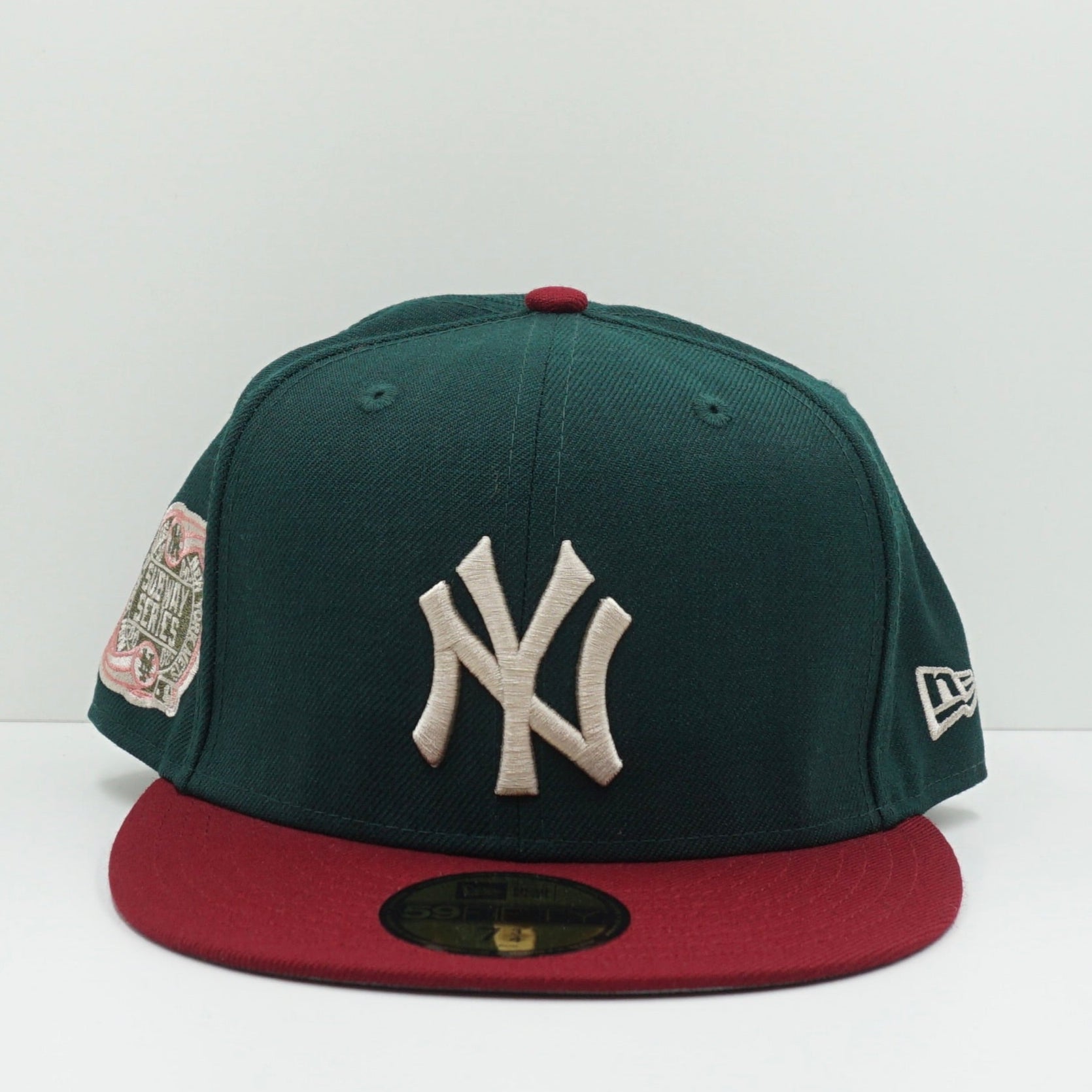New Era Cooperstown New York Yankees Green/Red Fitted Cap