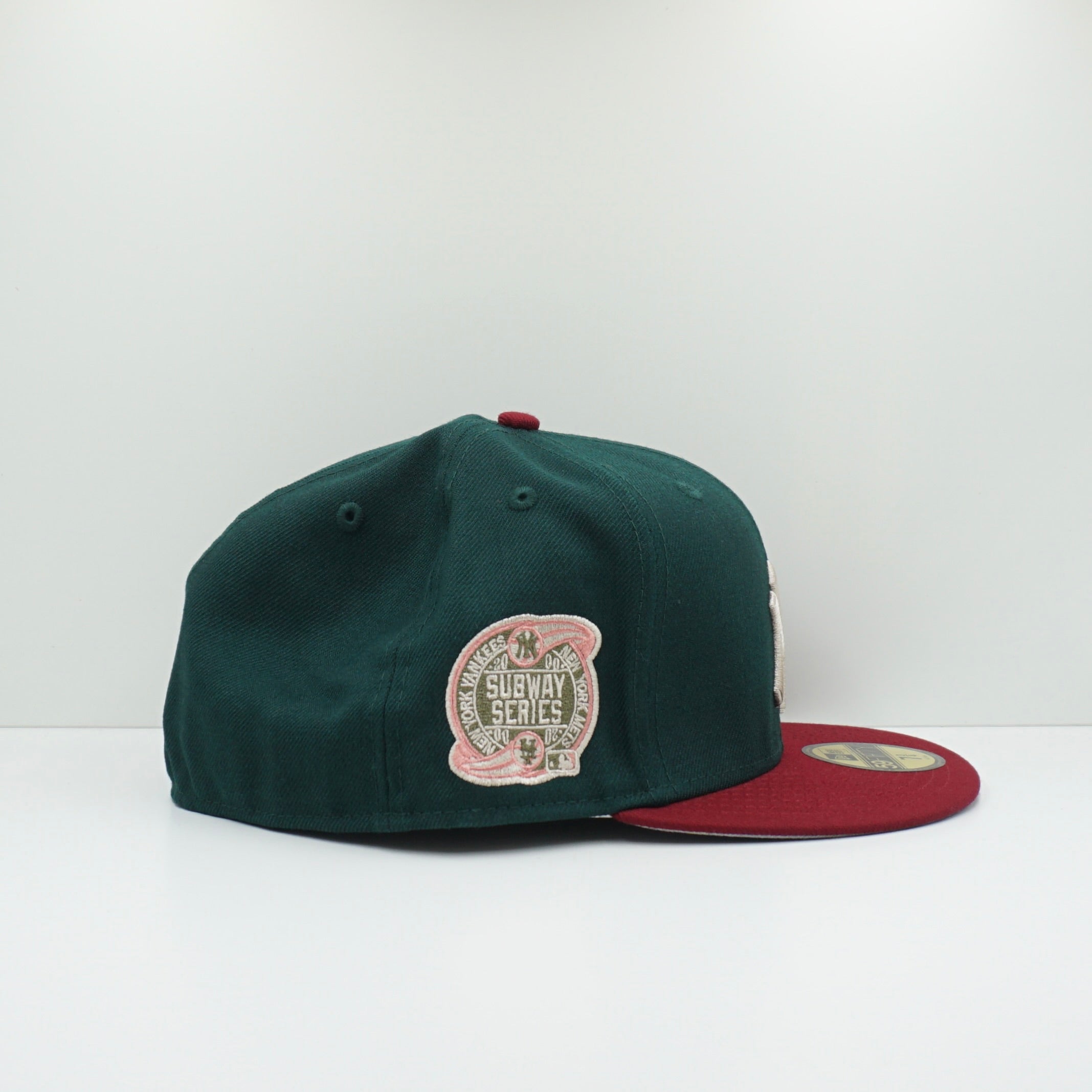 New Era Cooperstown New York Yankees Green/Red Fitted Cap