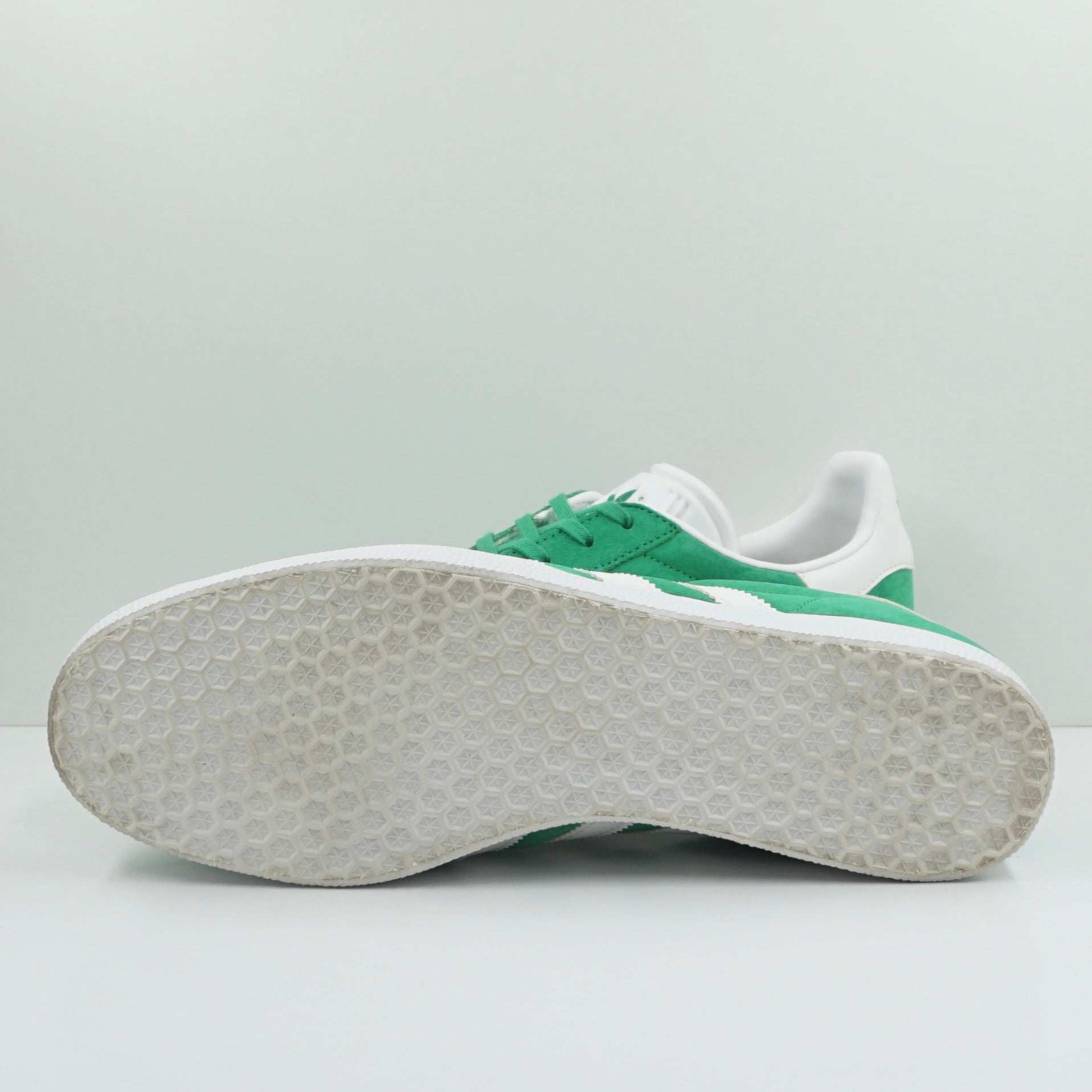 Adidas Gazelle Green/White/Gold Metallic