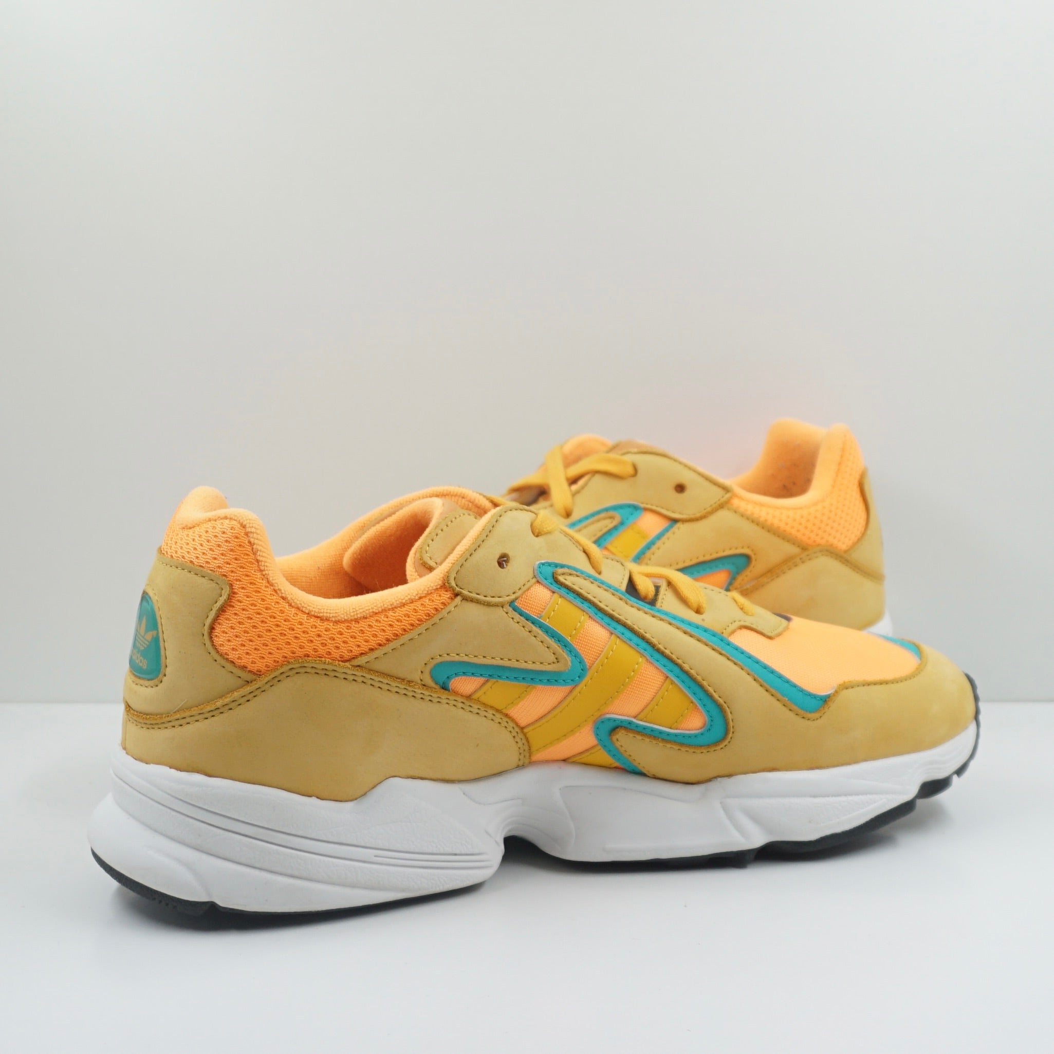 Adidas Yung-96 Chasm Flash Orange Hi Res Aqua