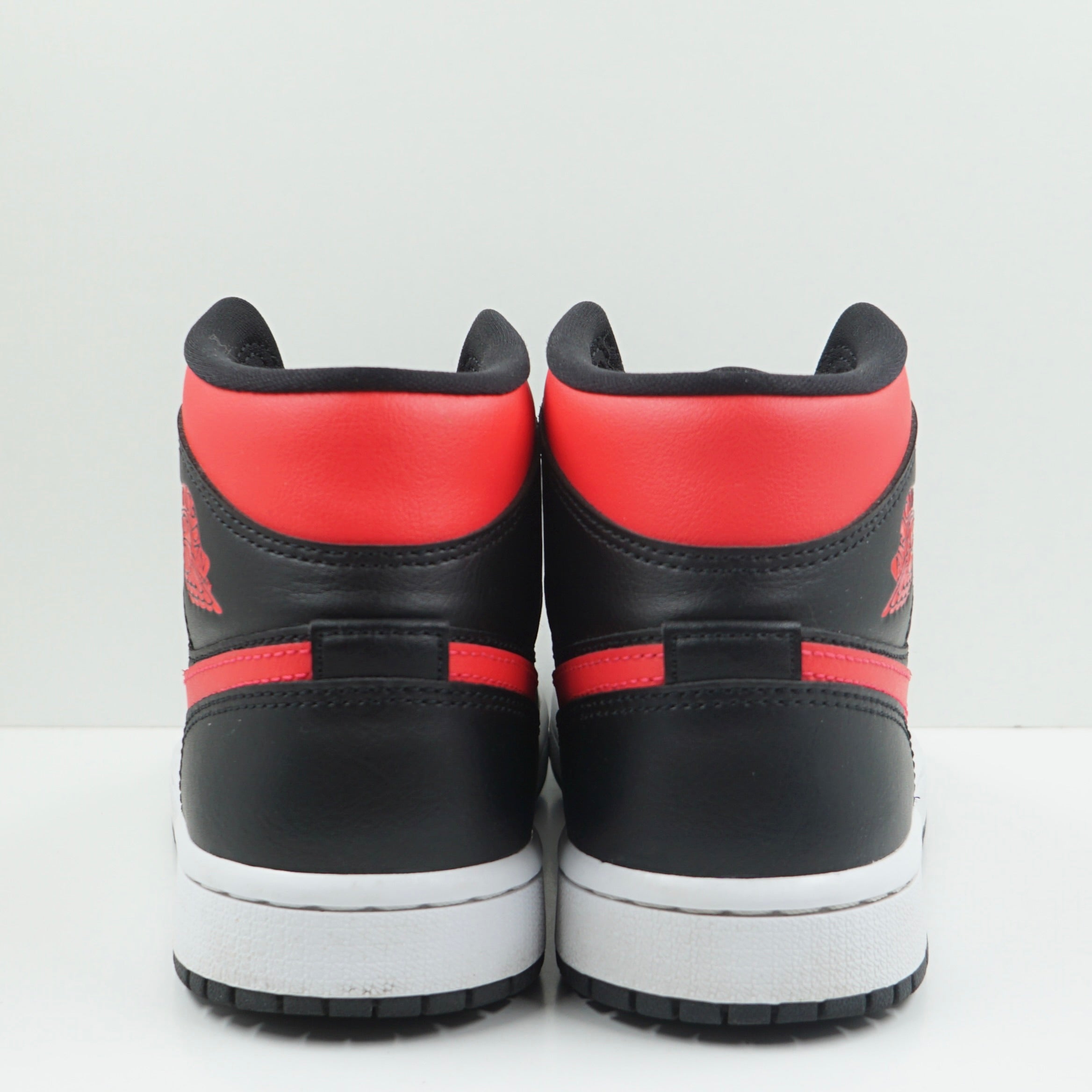 Jordan 1 Mid Black Siren Red (W)