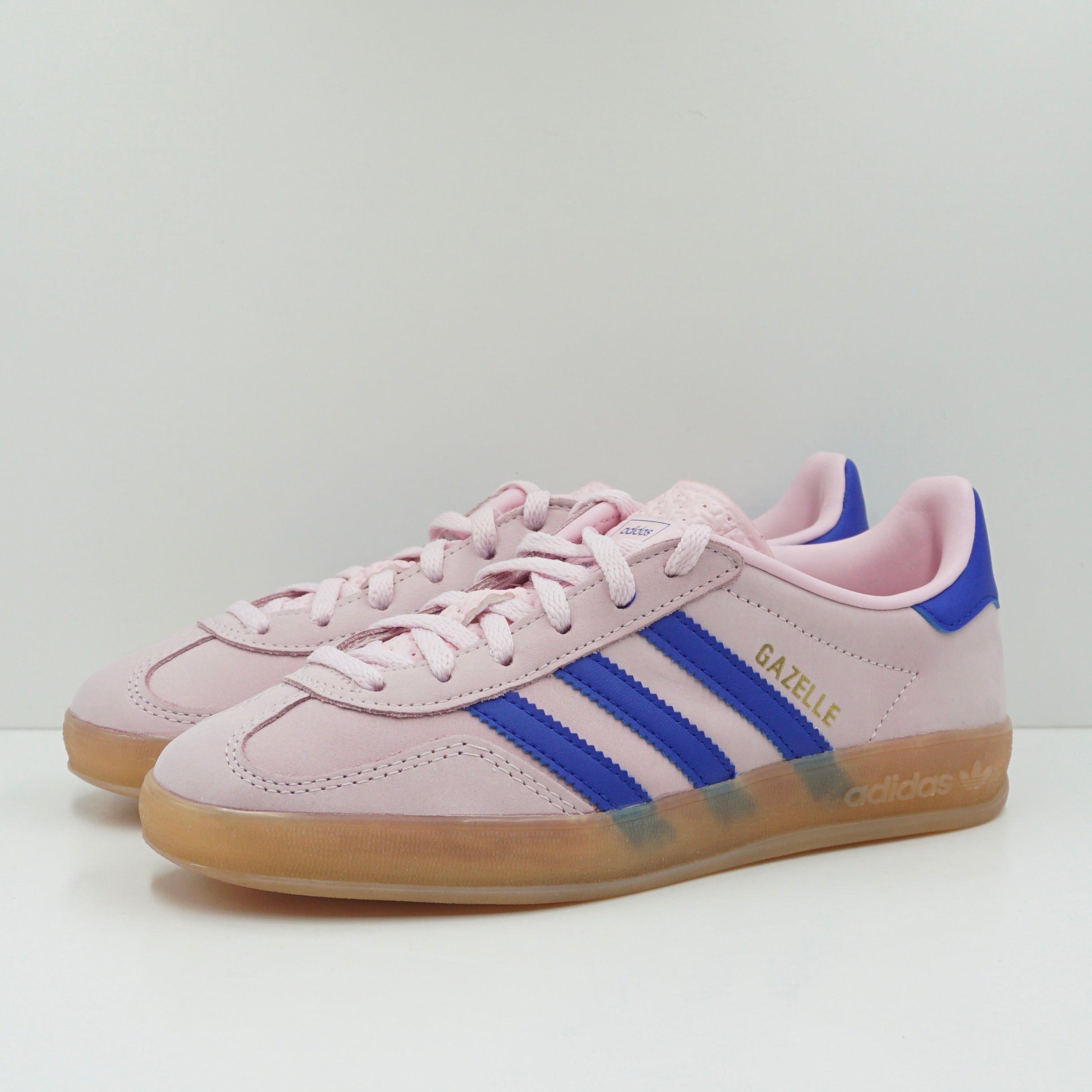 Adidas Gazelle Indoor Clear Pink Lucid Blue (W)