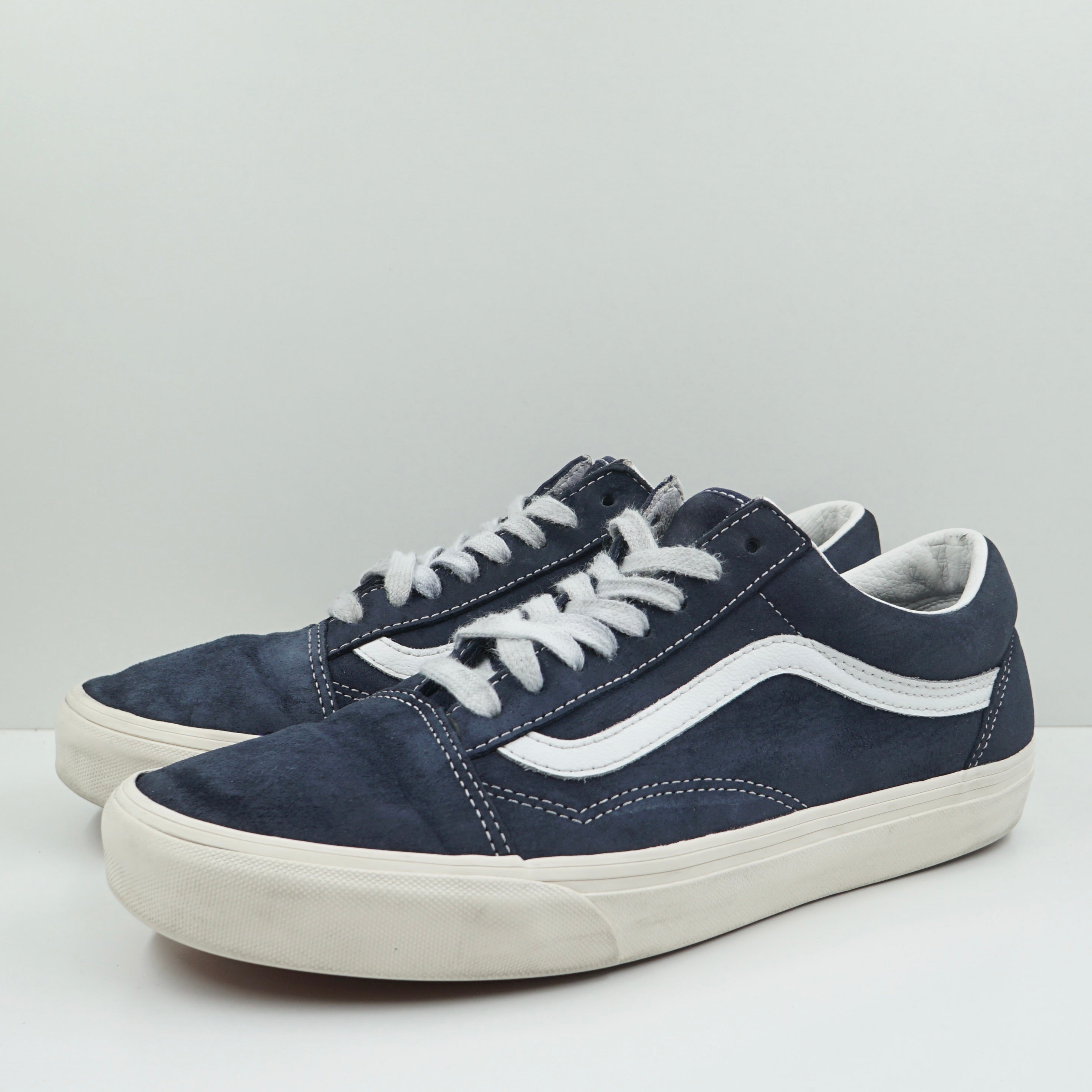 Vans Old Skool Low Eco-Dry Pig Suede Navy