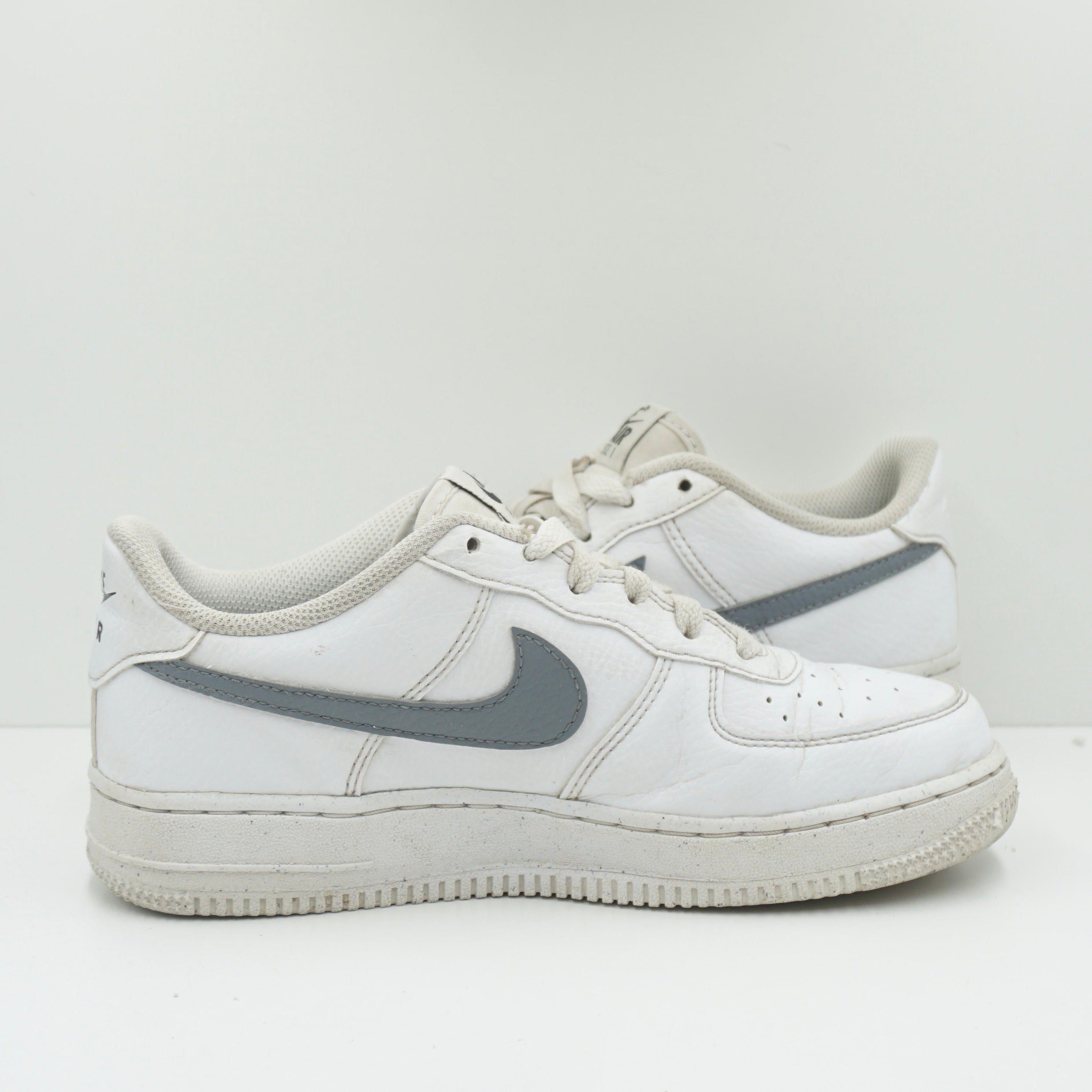 Nike Air Force 1 Low '07 Spray Paint Swoosh White Black Grey