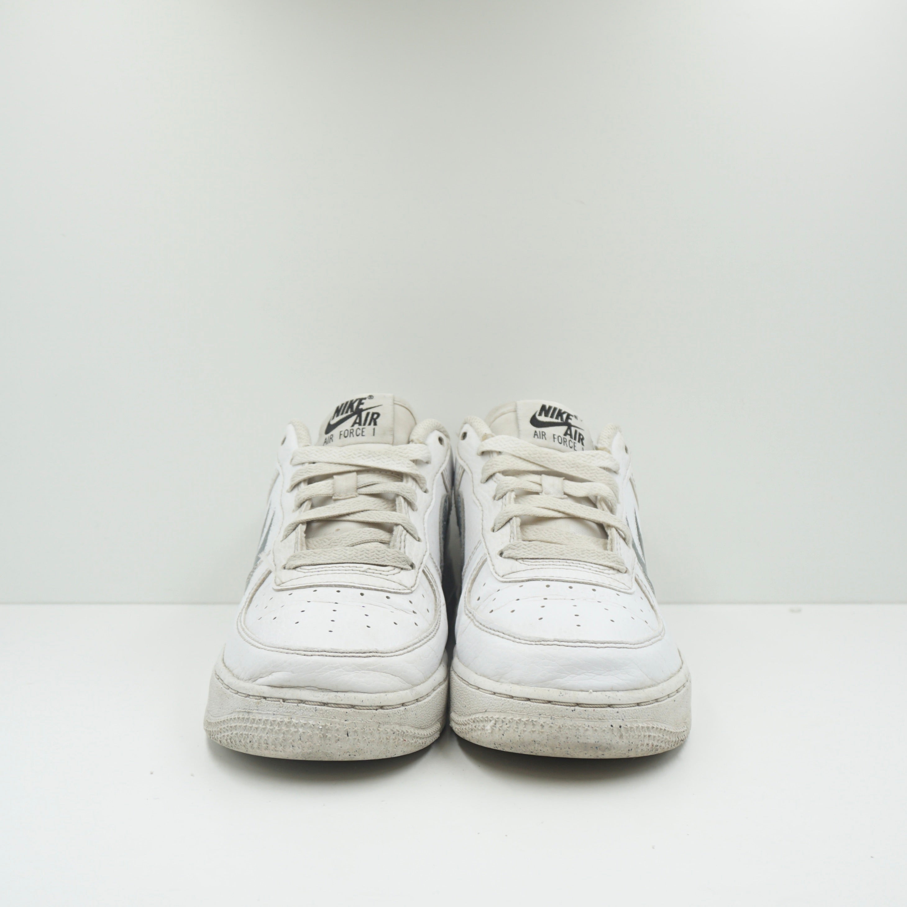 Nike Air Force 1 Low '07 Spray Paint Swoosh White Black Grey