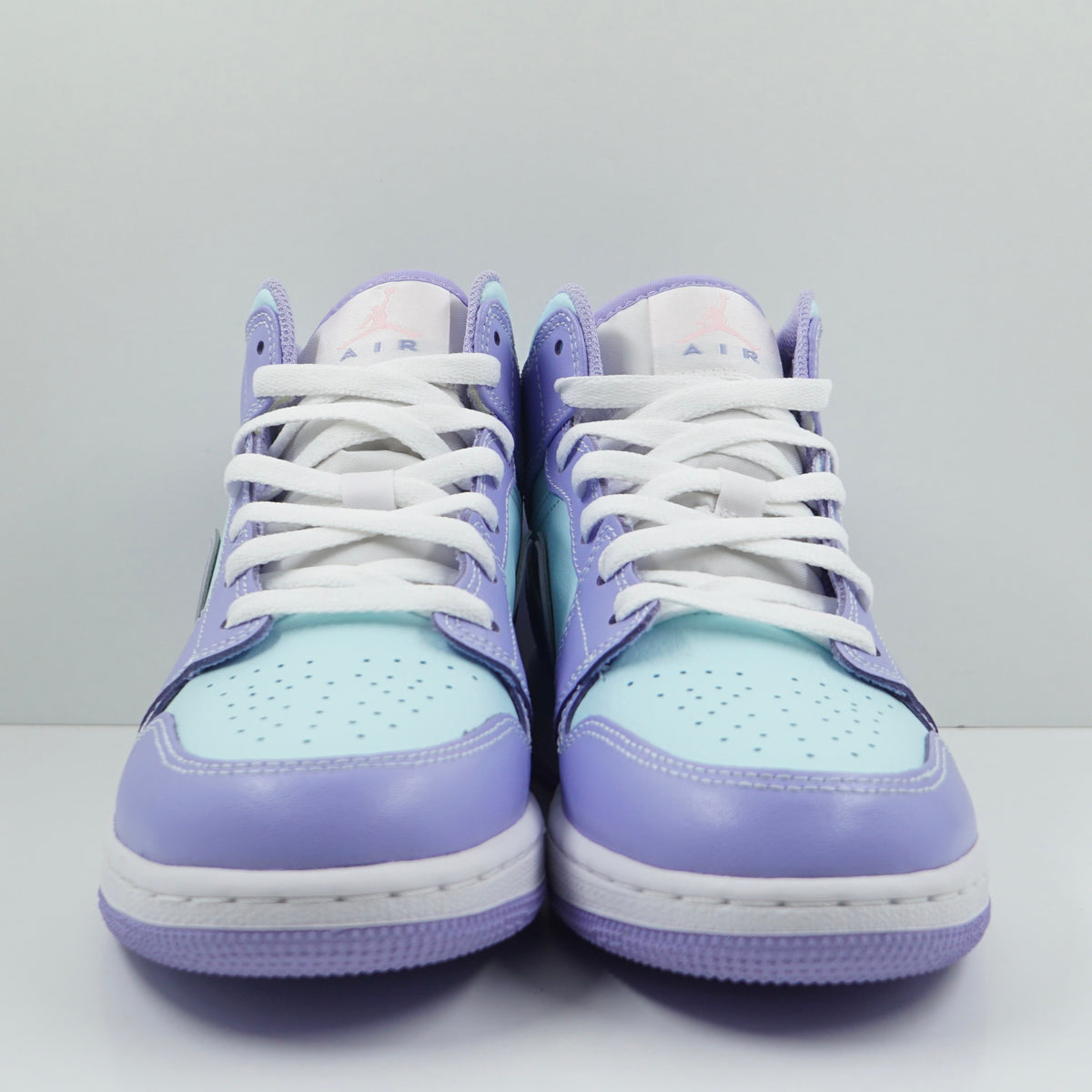 Jordan 1 Mid Purple Aqua (GS)
