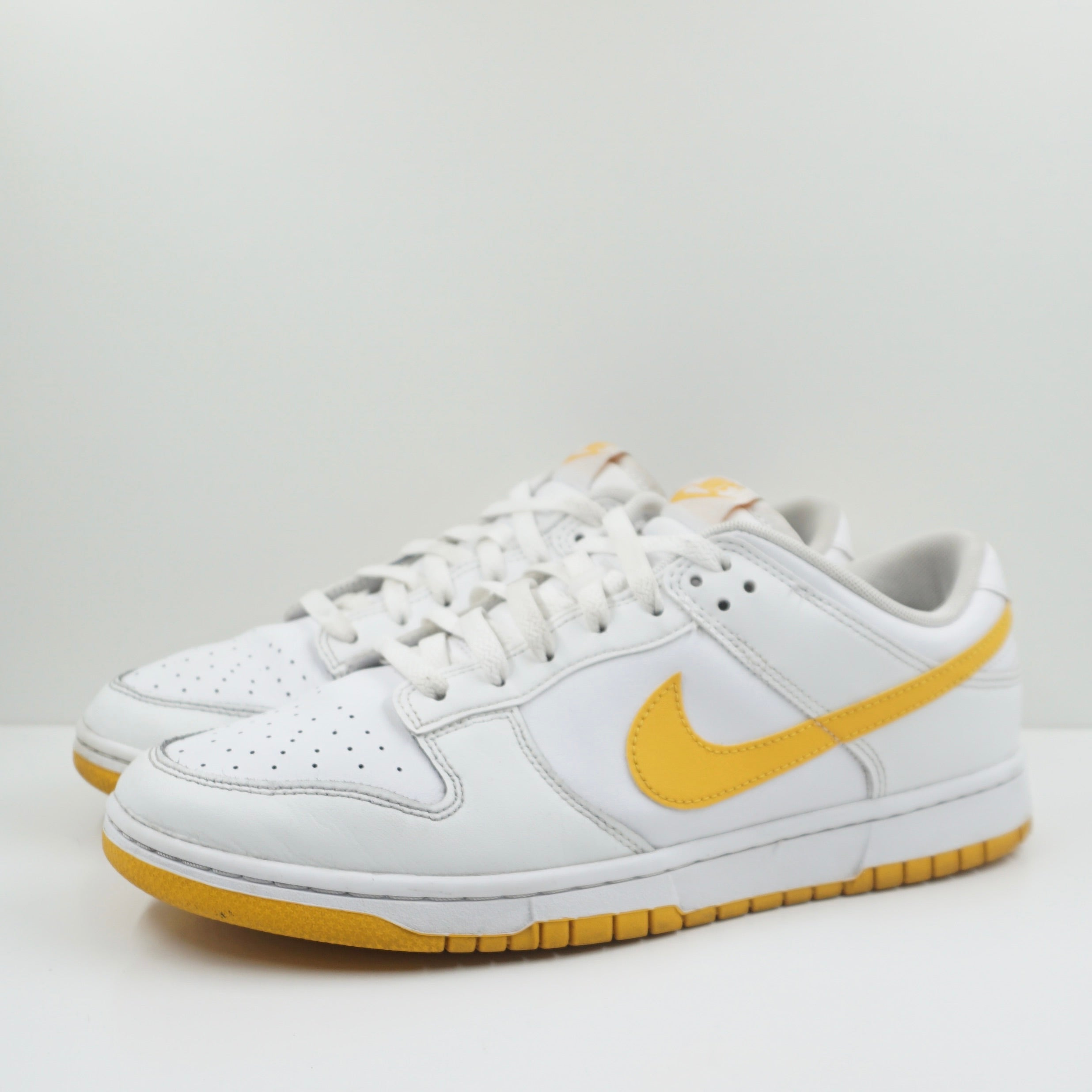 Nike Dunk Low White University Gold
