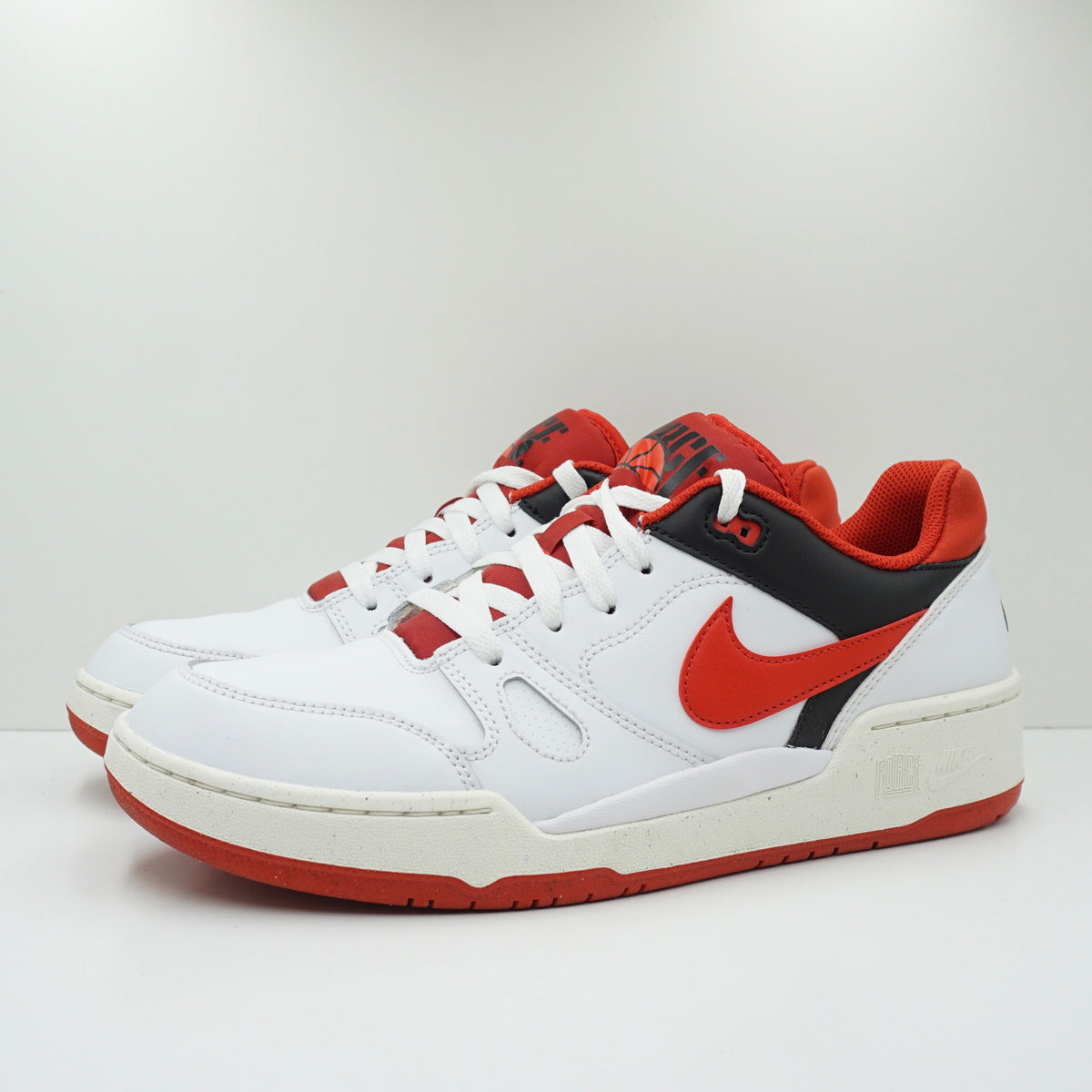 Nike Full Force Low White Red Black