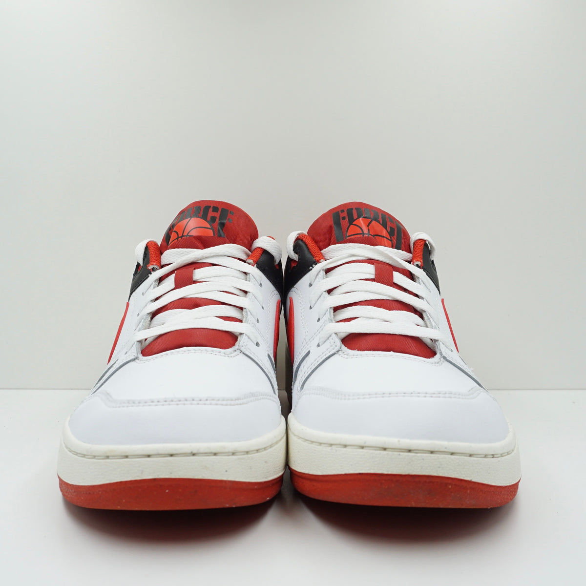 Nike Full Force Low White Red Black