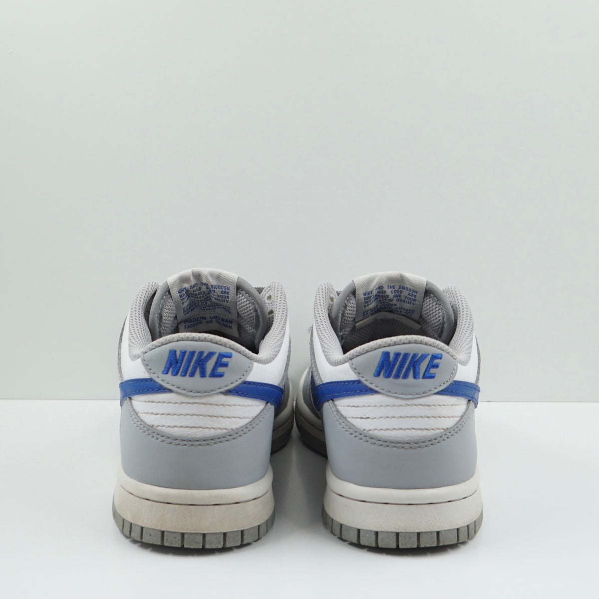 Nike Dunk Low Mini Swoosh Wolf Grey Game Royal (GS)