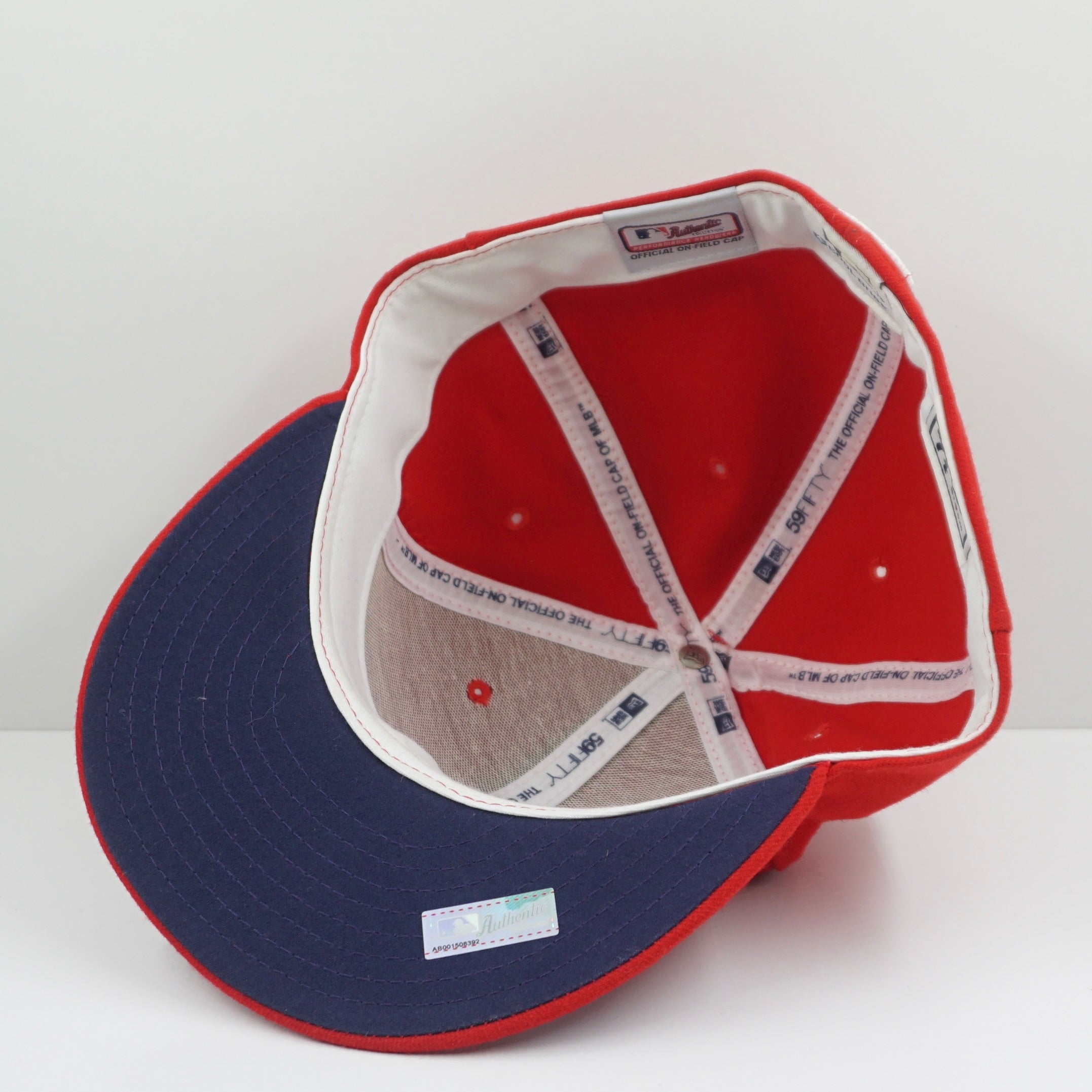New Era Boston Red Sox Red American Flag Fitted Cap