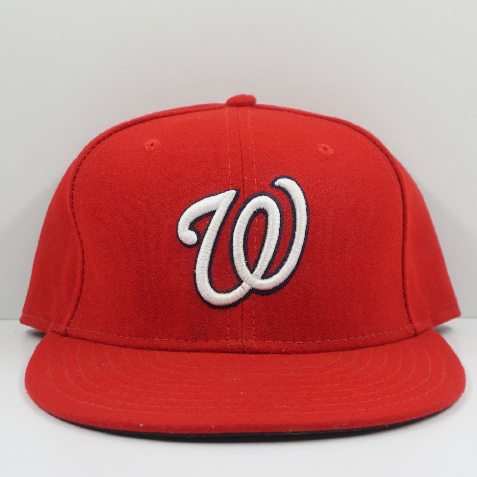 New Era Washington Nationals Red Fitted Cap