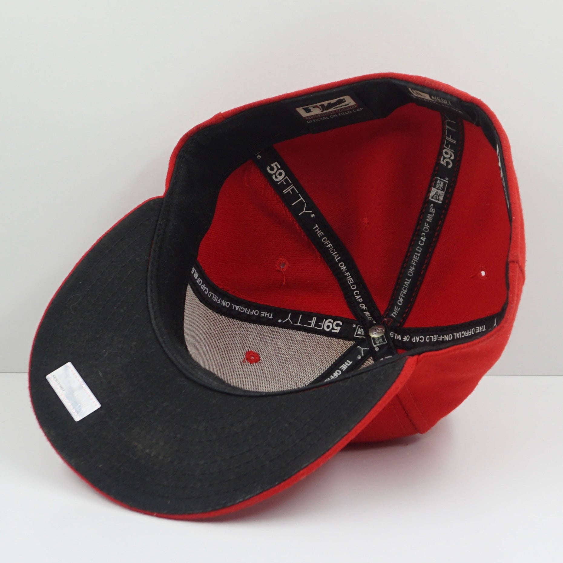 New Era Washington Nationals Red Fitted Cap