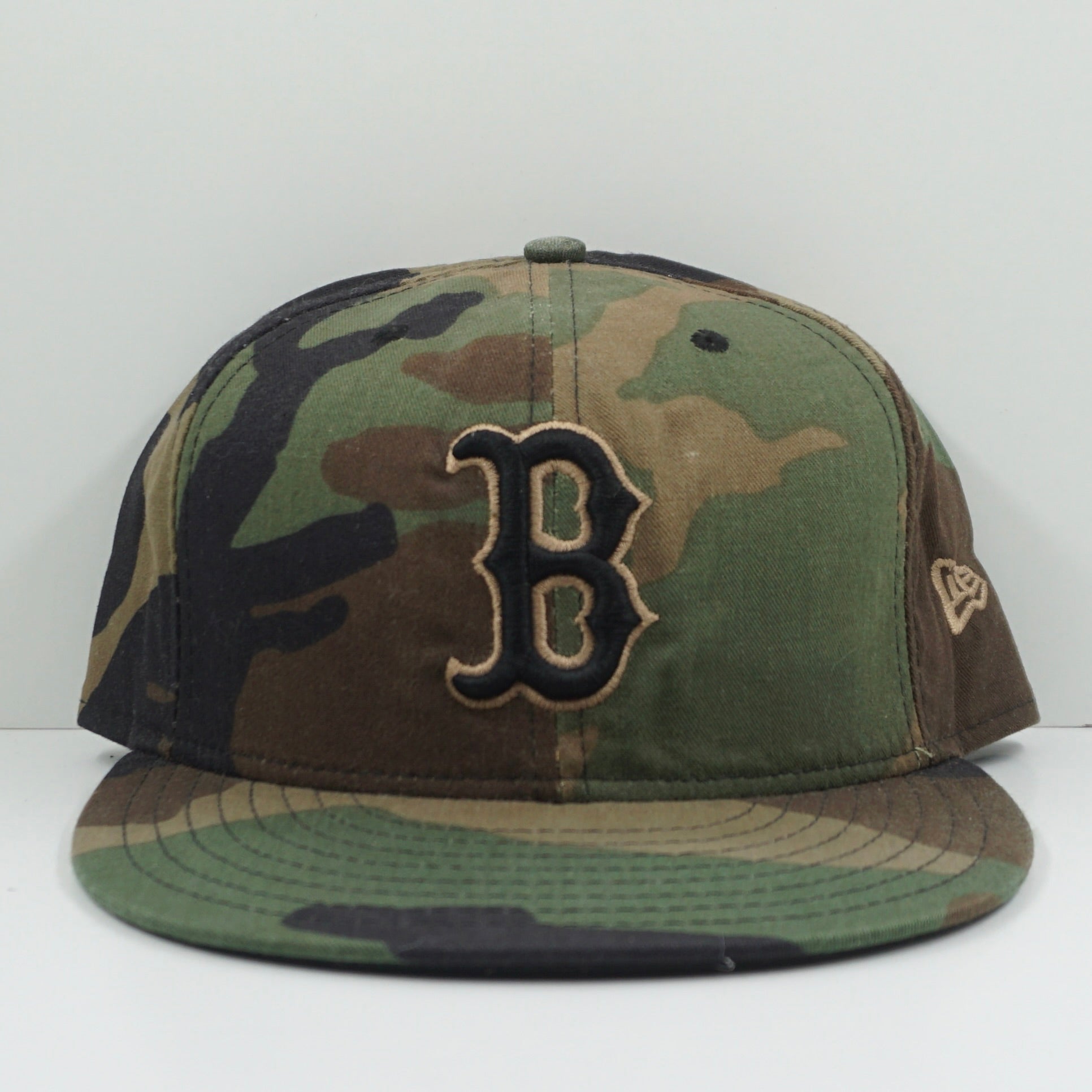 New Era Boston Red Sox Camo Fitted Cap