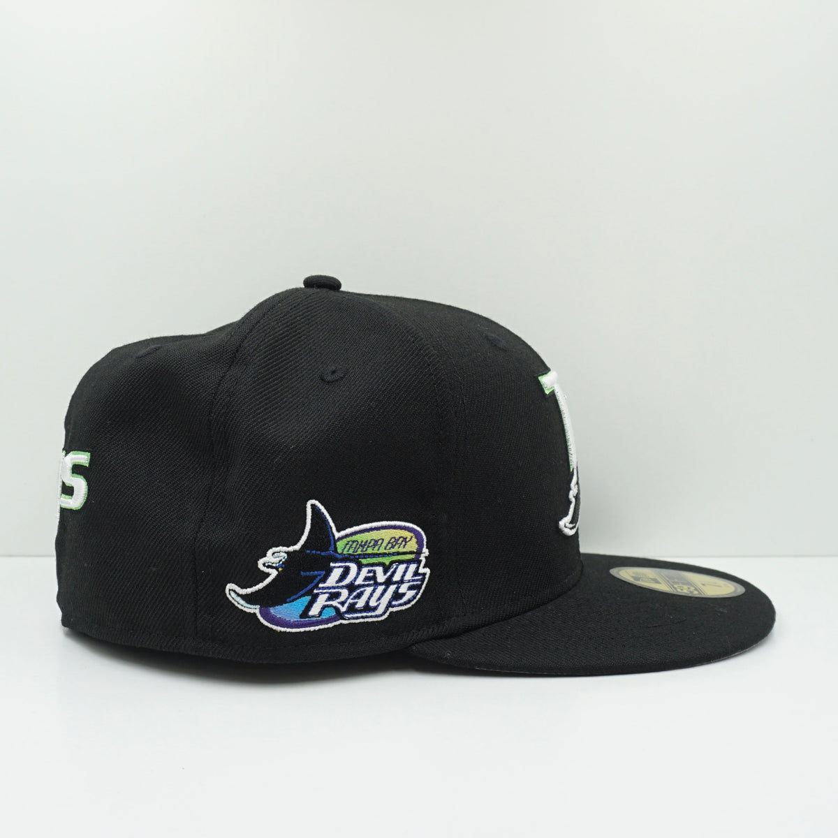 New Era Cooperstown Tampa Bay Rays Black Fitted Cap