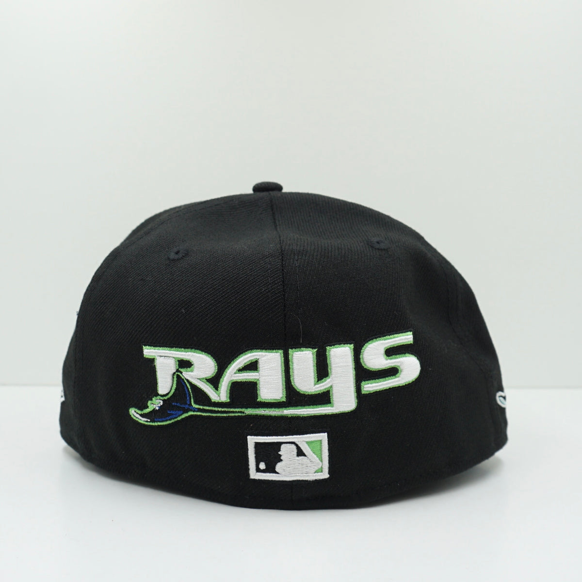 New Era Cooperstown Tampa Bay Rays Black Fitted Cap