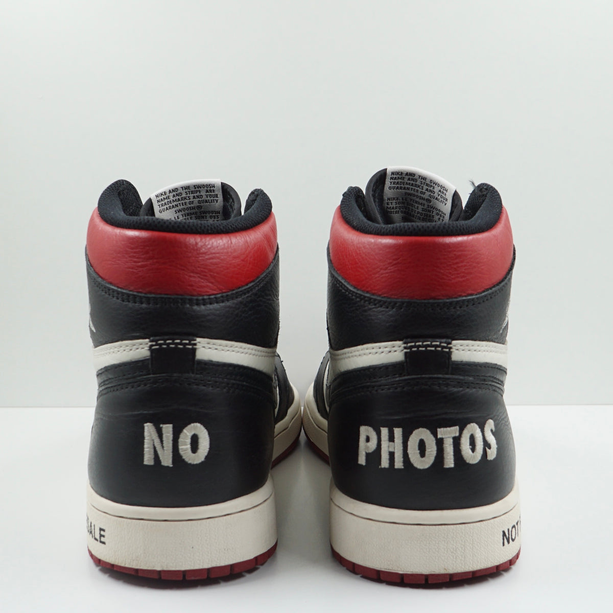 Jordan 1 Retro High Not For Resale Varsity Red