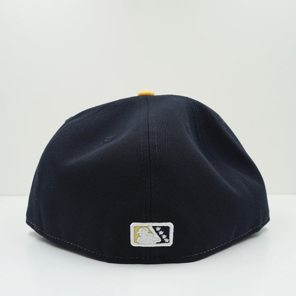 New Era Syracuse Mets White Navy Fitted Cap