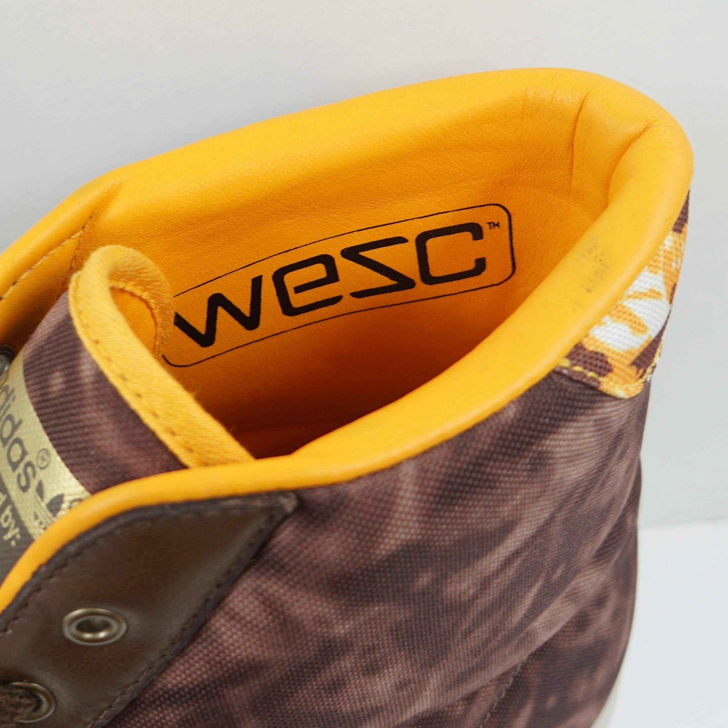 Vintage Adidas x WeSC Dakota High Brown Orange (2005)