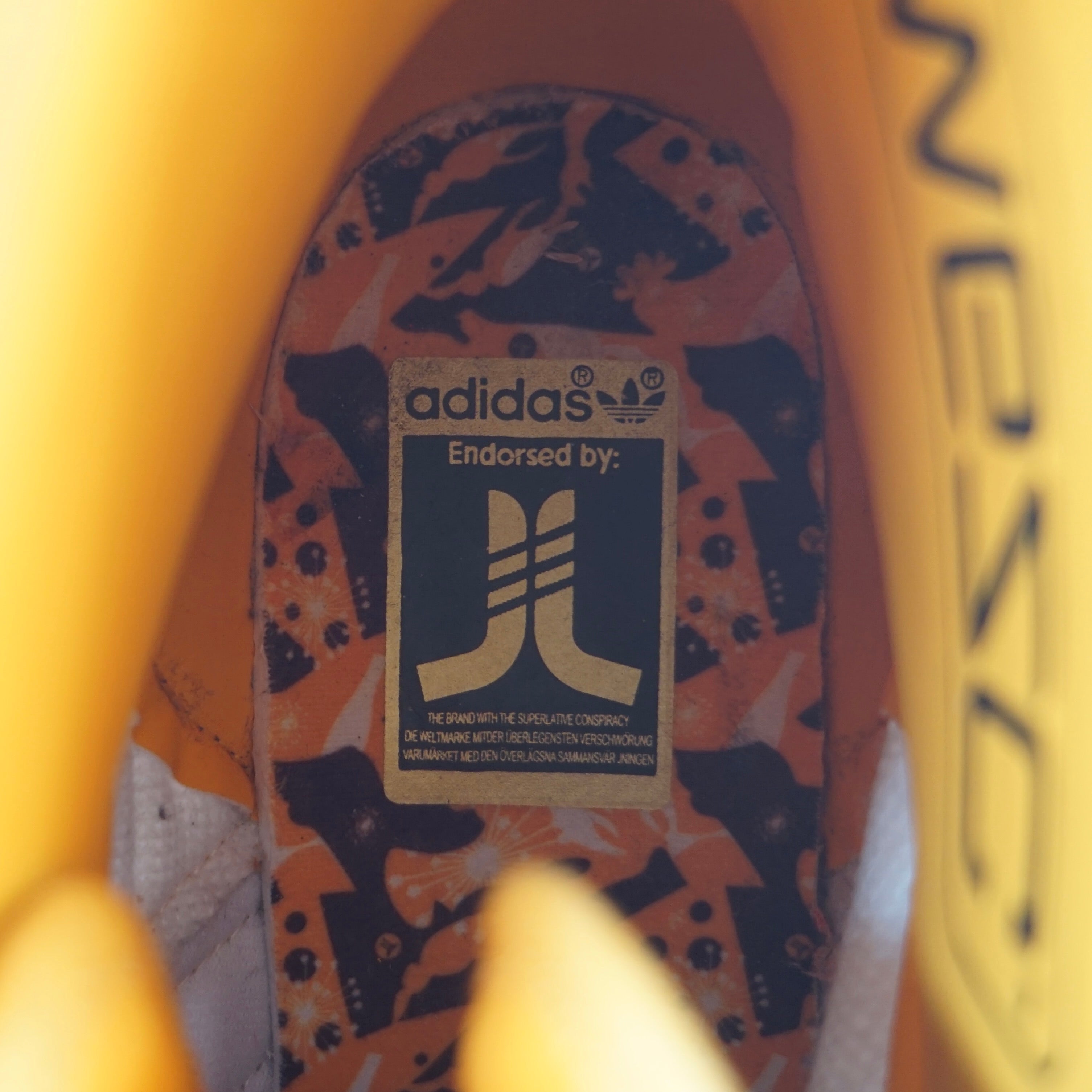 Vintage Adidas x WeSC Dakota High Brown Orange (2005)