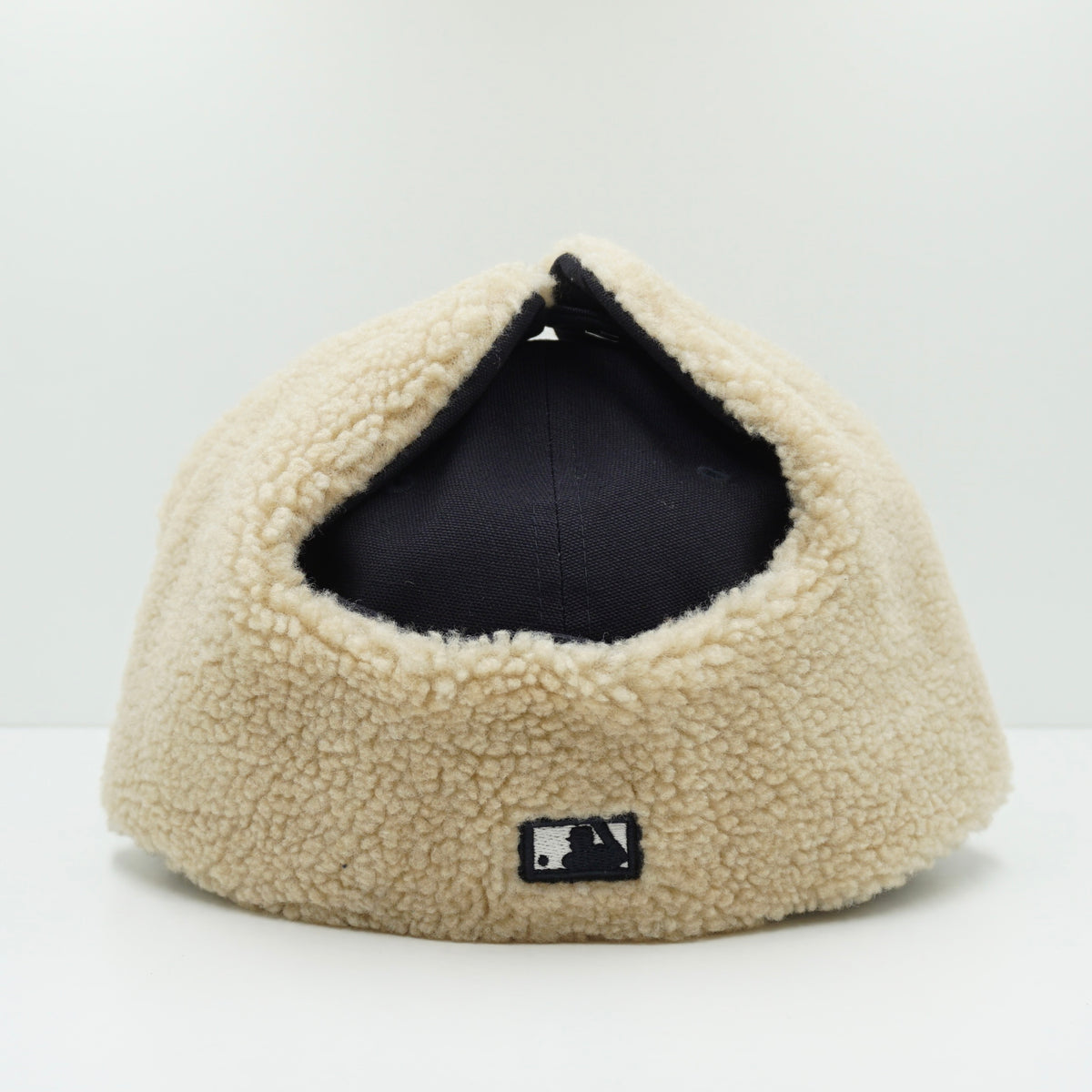 New Era New York Yankees Navy Dogear Winter Fitted Cap