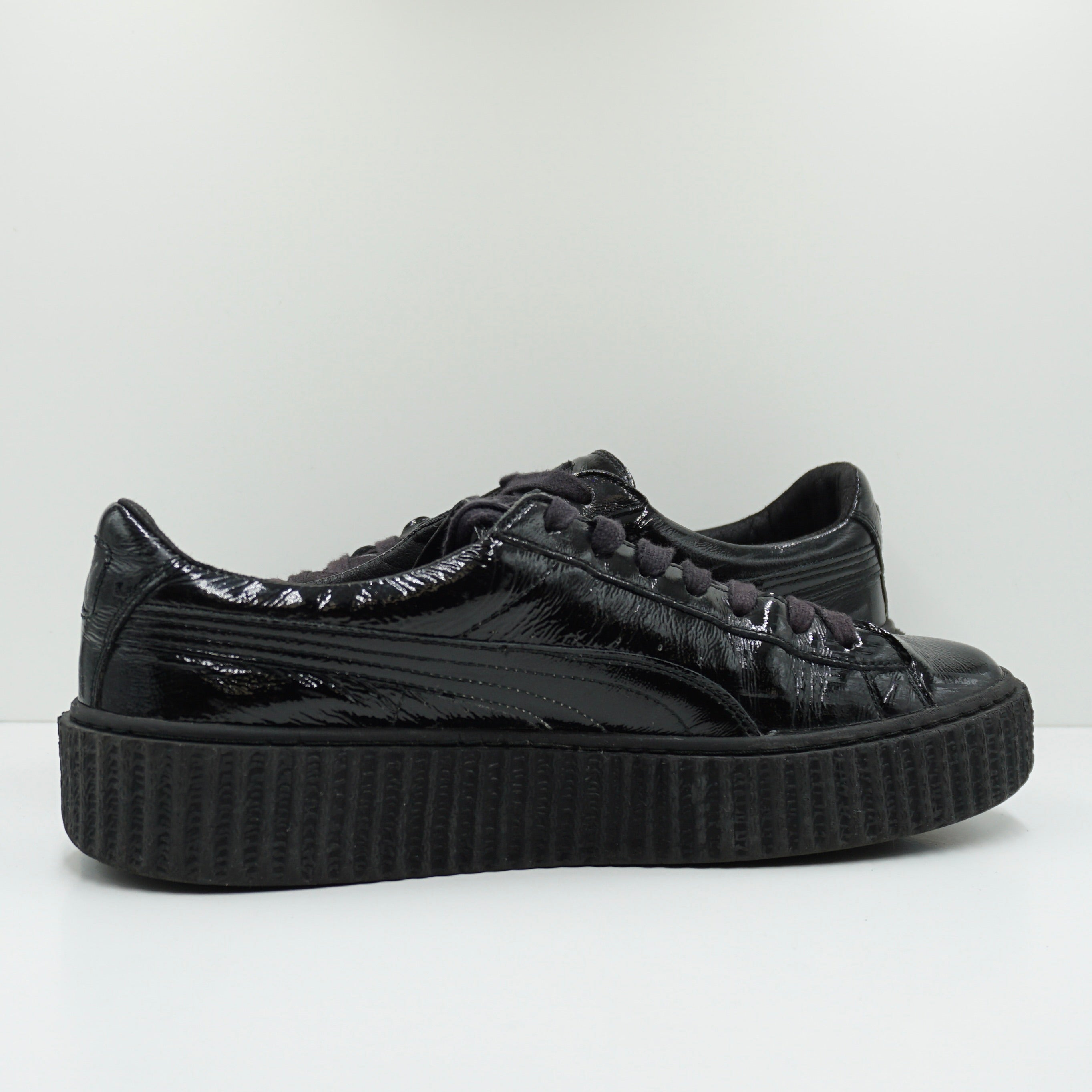 Puma Creeper Rihanna Fenty Cracked Leather Black (W)
