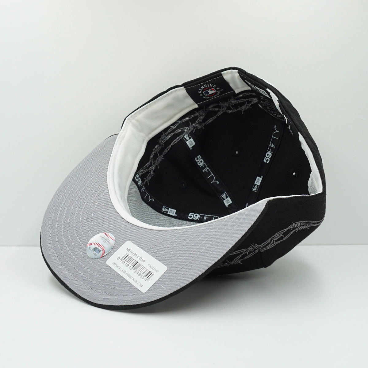New Era Detroit Tigers Barbwire Black Fitted Cap