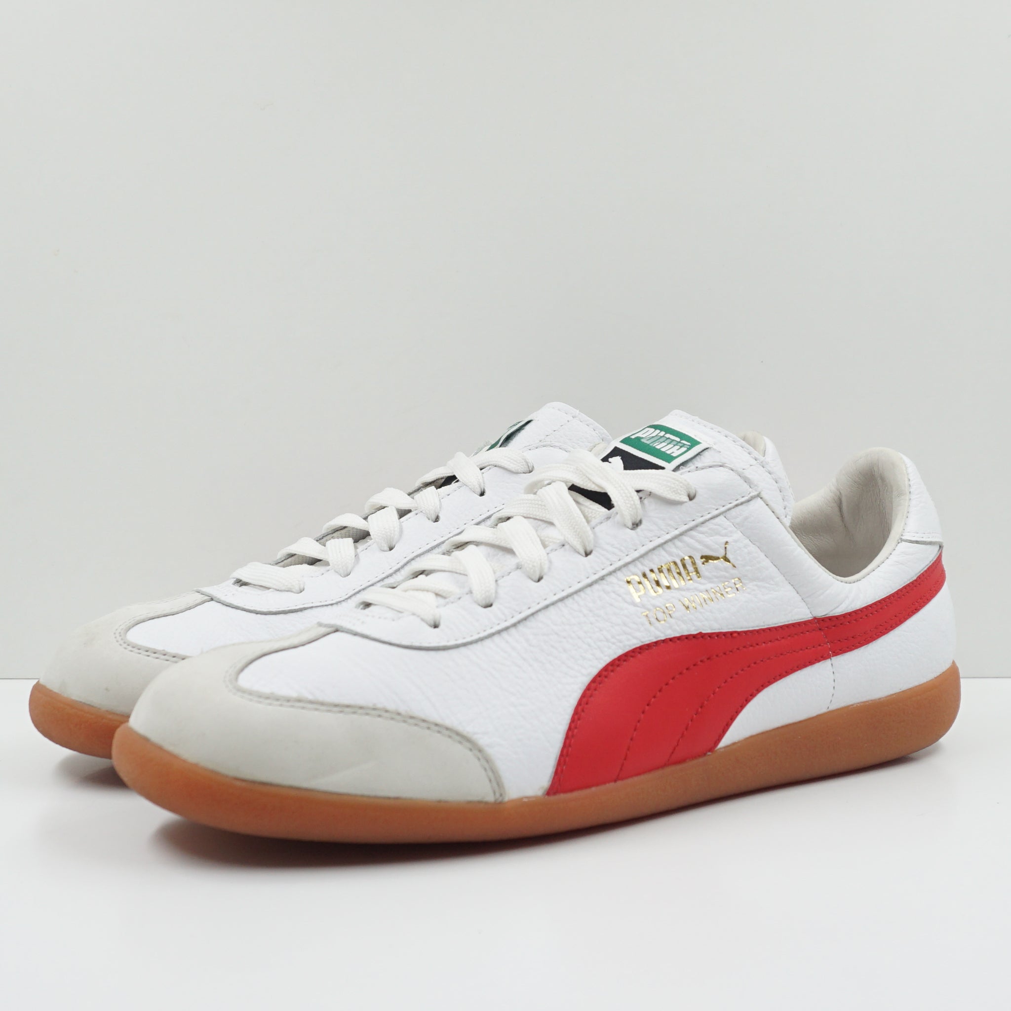 Puma Top Winner White Red
