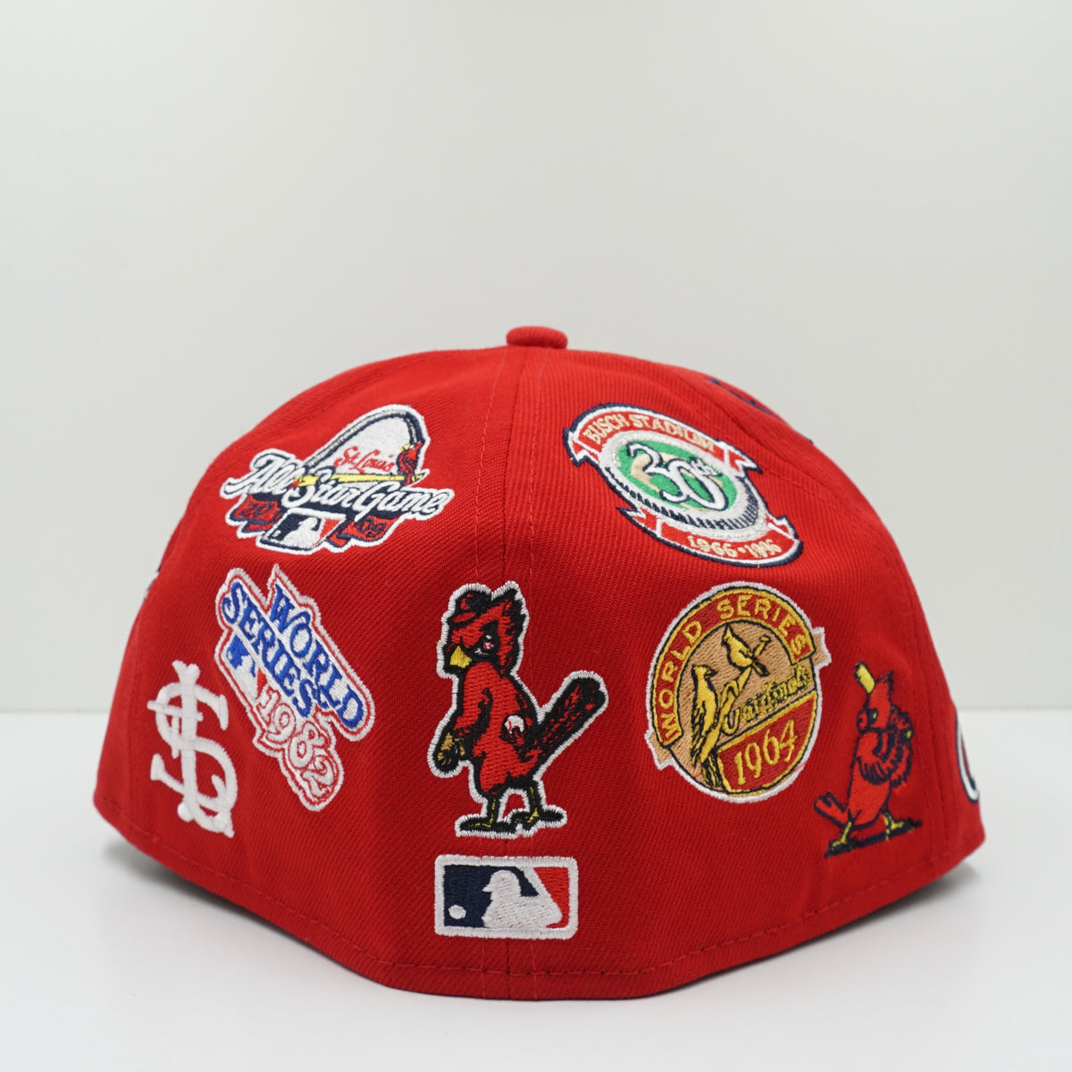 New Era St Louis Cardinals Multi Patch Red Fitted Cap
