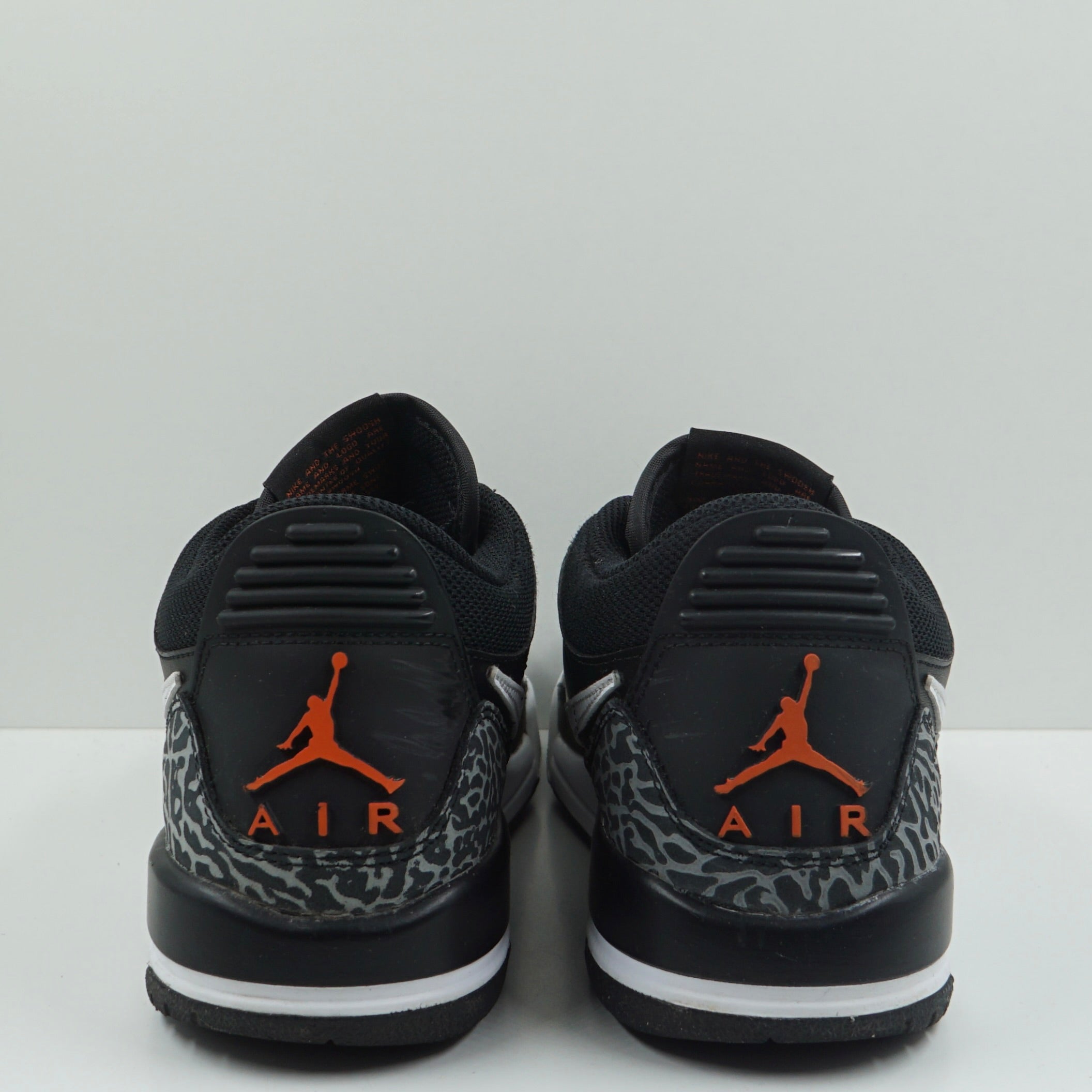 Jordan Legacy 312 Low Black White Safety Orange (GS)