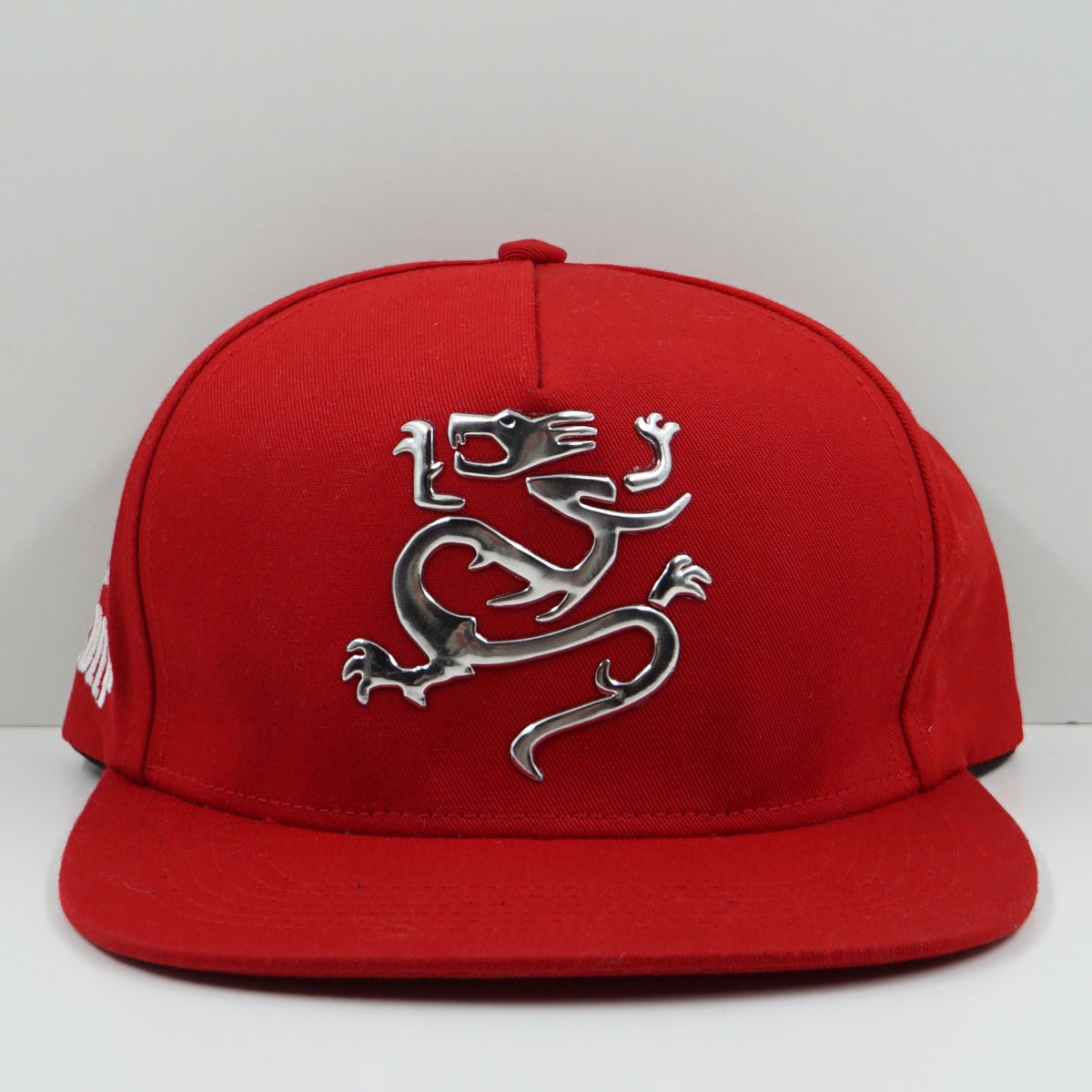 Supreme SS23 Mobb Deep Dragon 5-Panel Red Snapback Cap