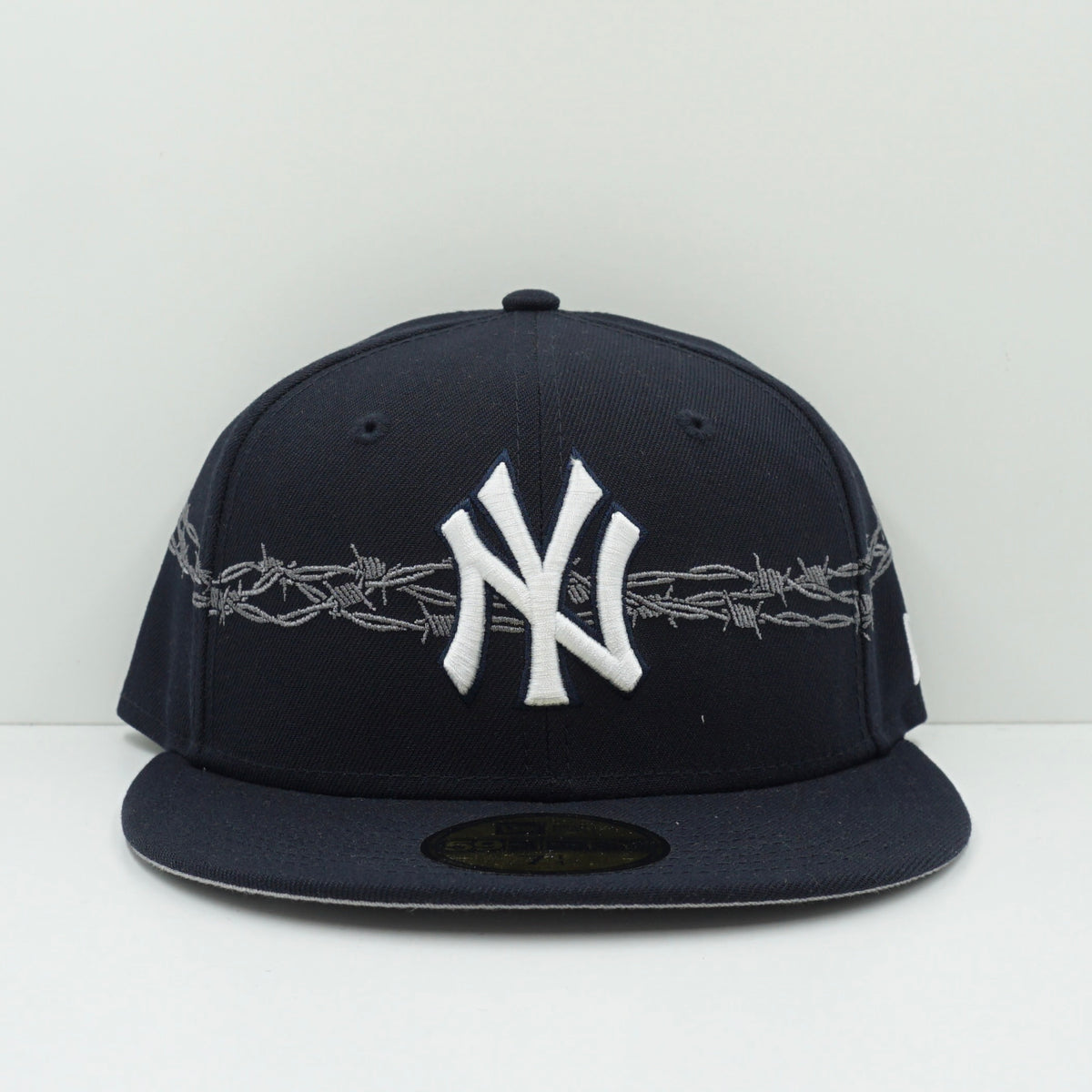 New Era New York Yankees Barbwire Navy Fitted Cap
