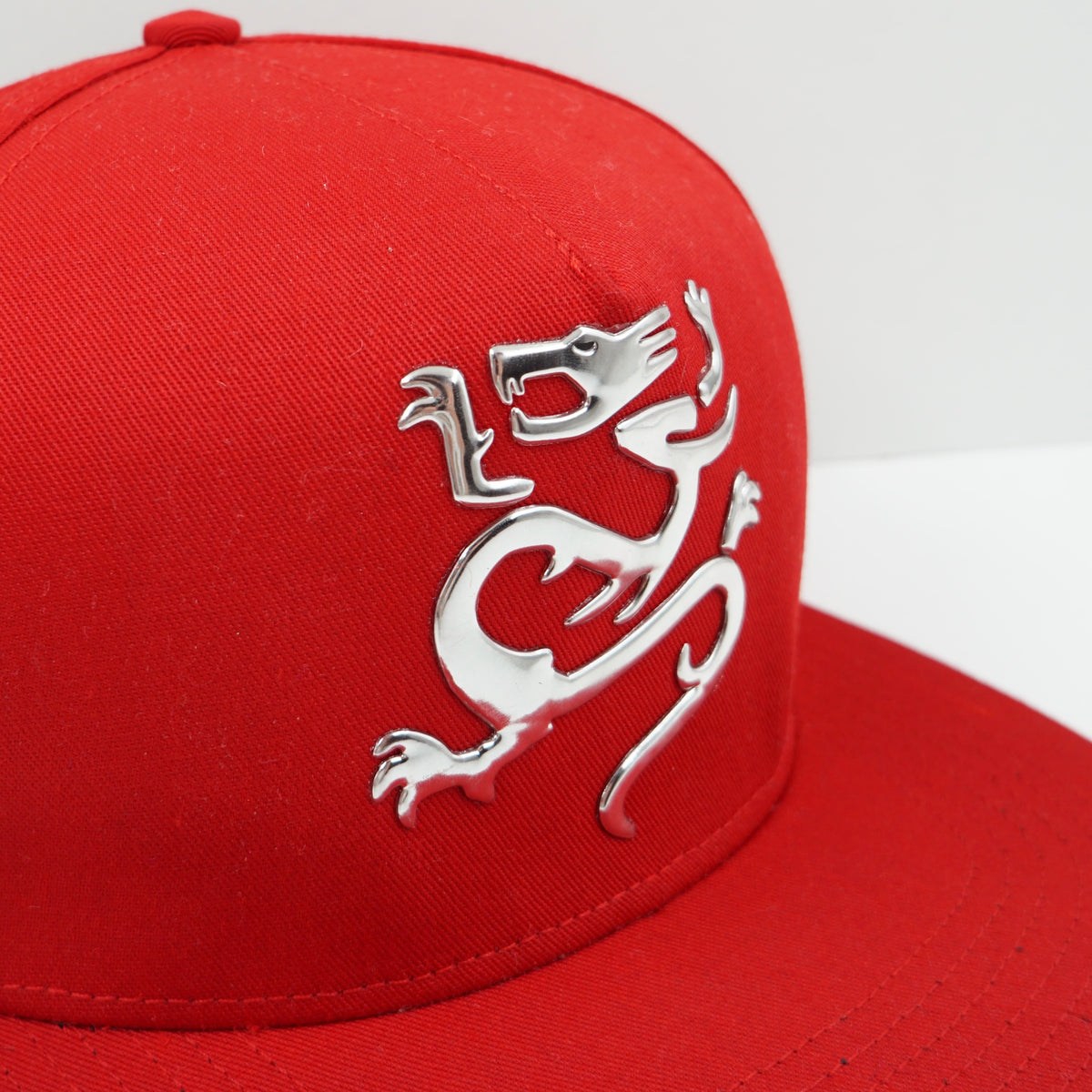 Supreme SS23 Mobb Deep Dragon 5-Panel Red Snapback Cap