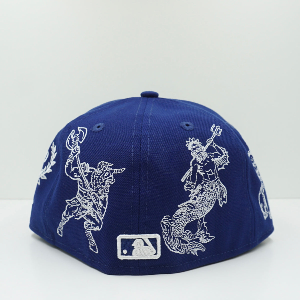 New Era Los Angeles Dodgers Mythical Blue White Fitted Cap