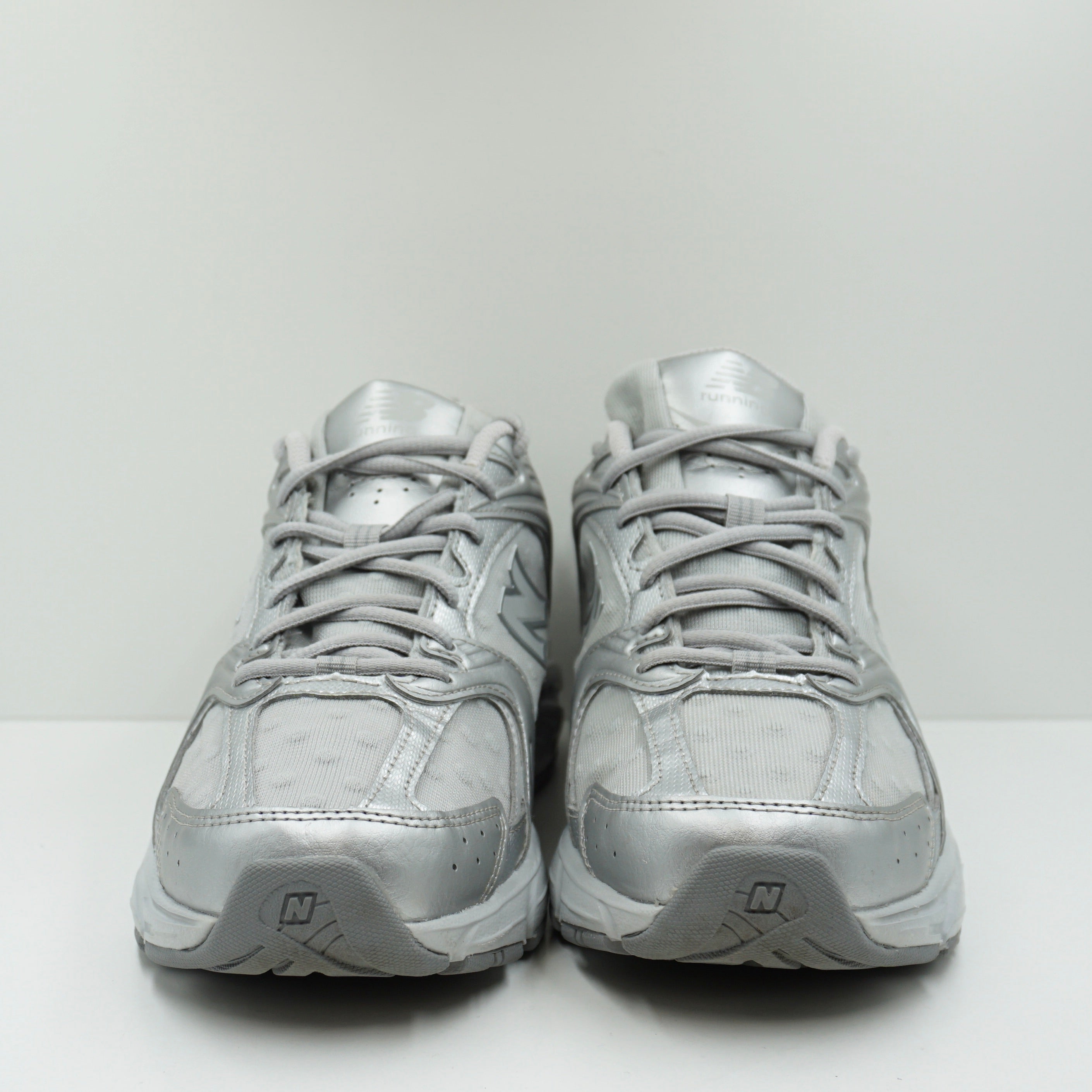 New Balance 530 Silver Metallic Raincloud Polka Dots