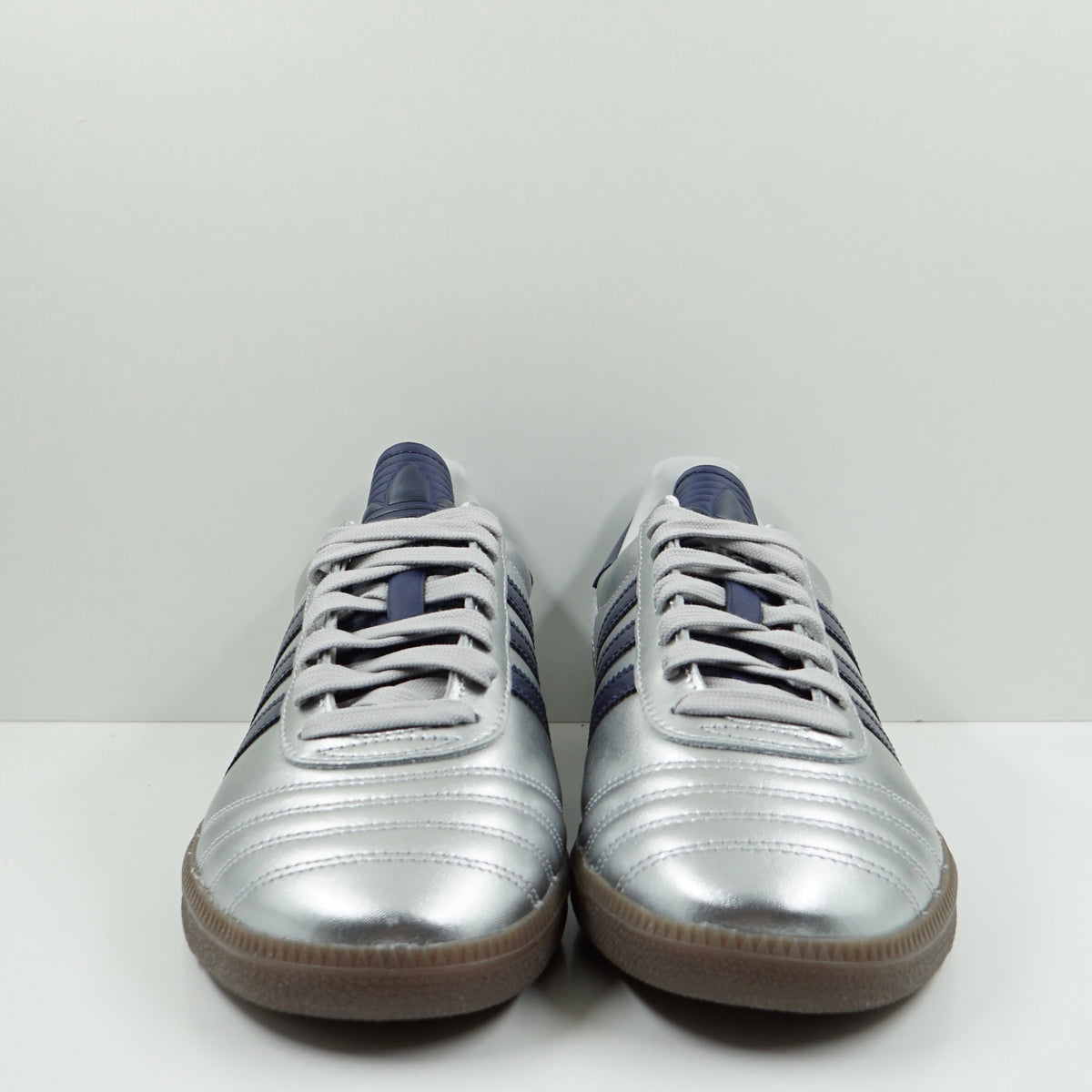 Adidas Samba JP Silver Metallic Dark Blue