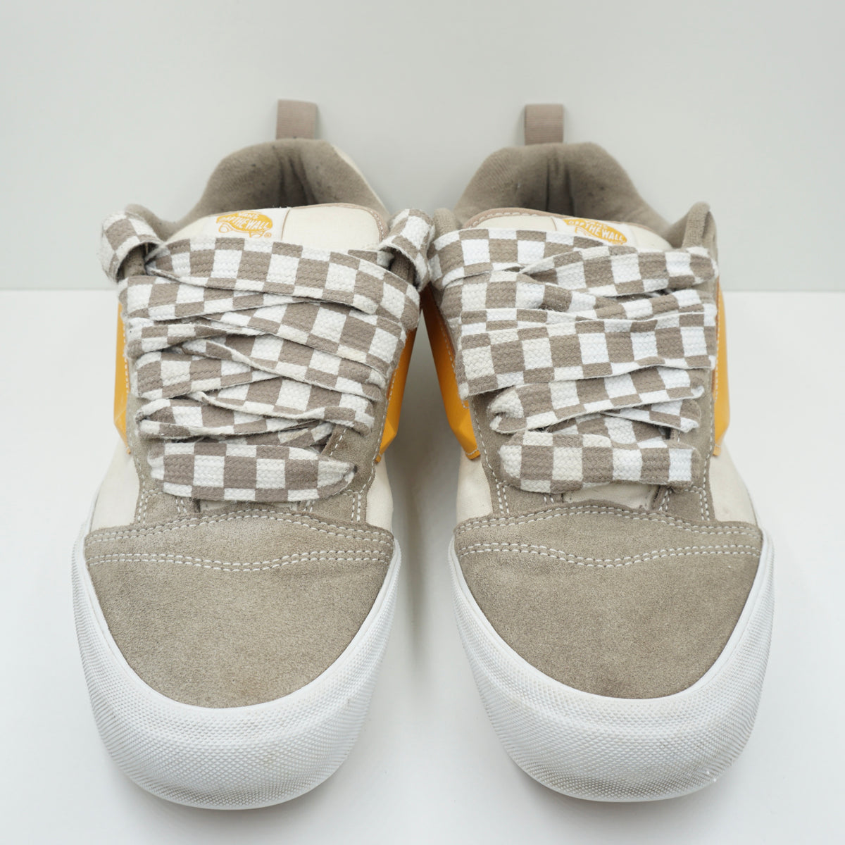 Vans Knu Mega Check Grey Marshmallow