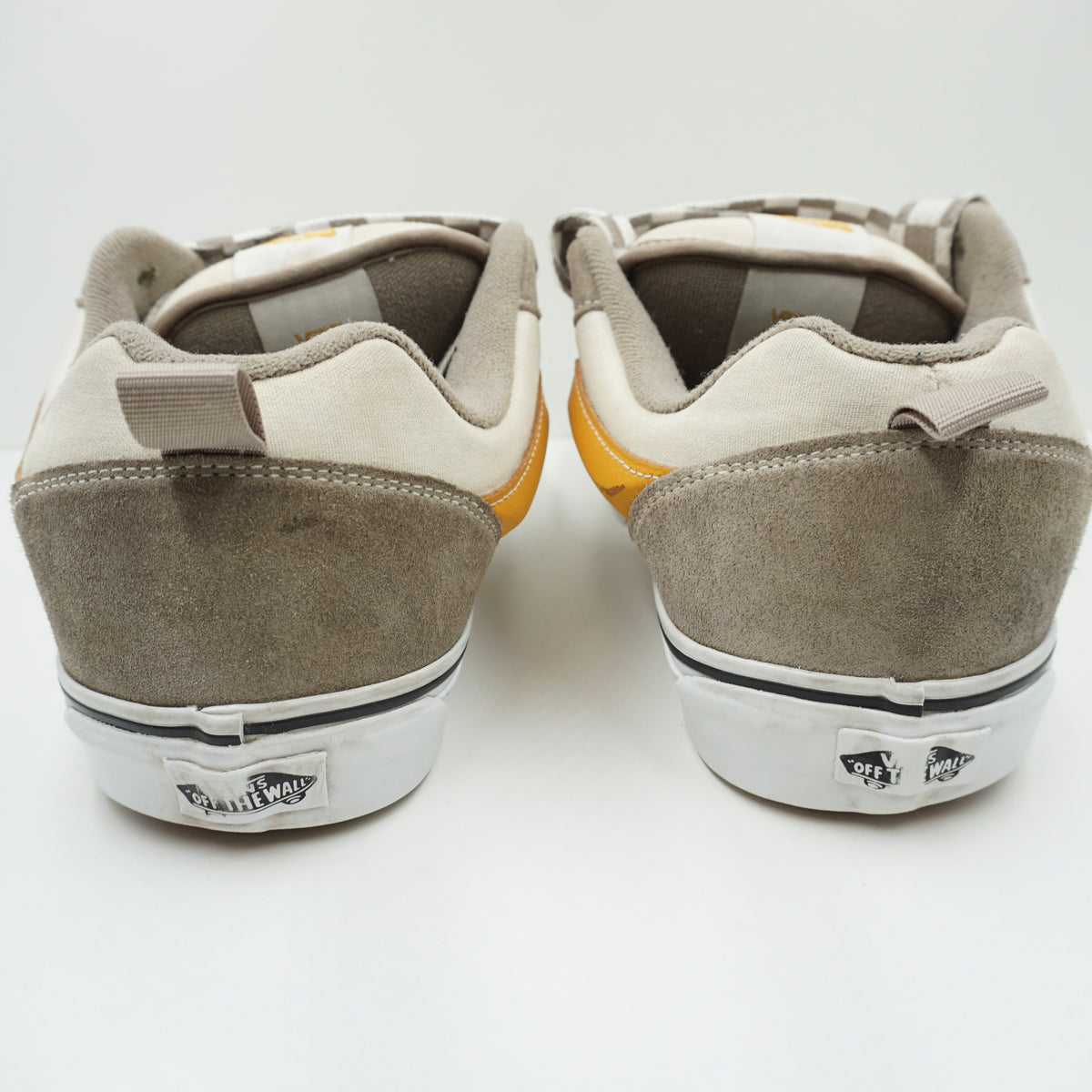 Vans Knu Mega Check Grey Marshmallow
