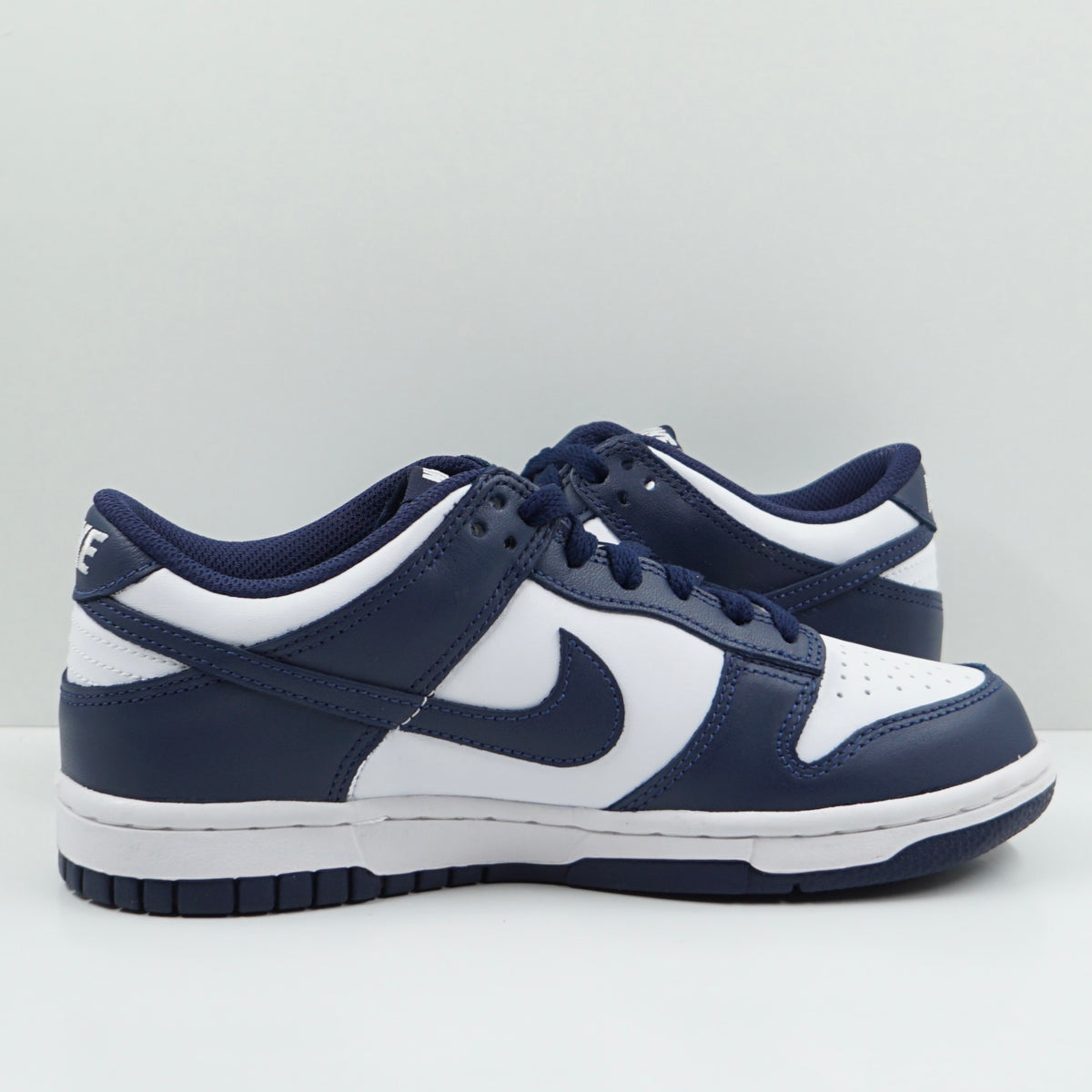 Nike Dunk Low White Midnight Navy (GS)